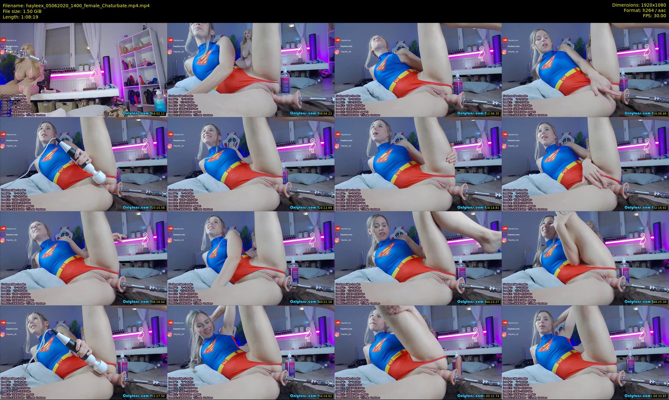 hayleex — 69 minute Chaturbate female cam show recording, 1080p, Jun 5, 2020