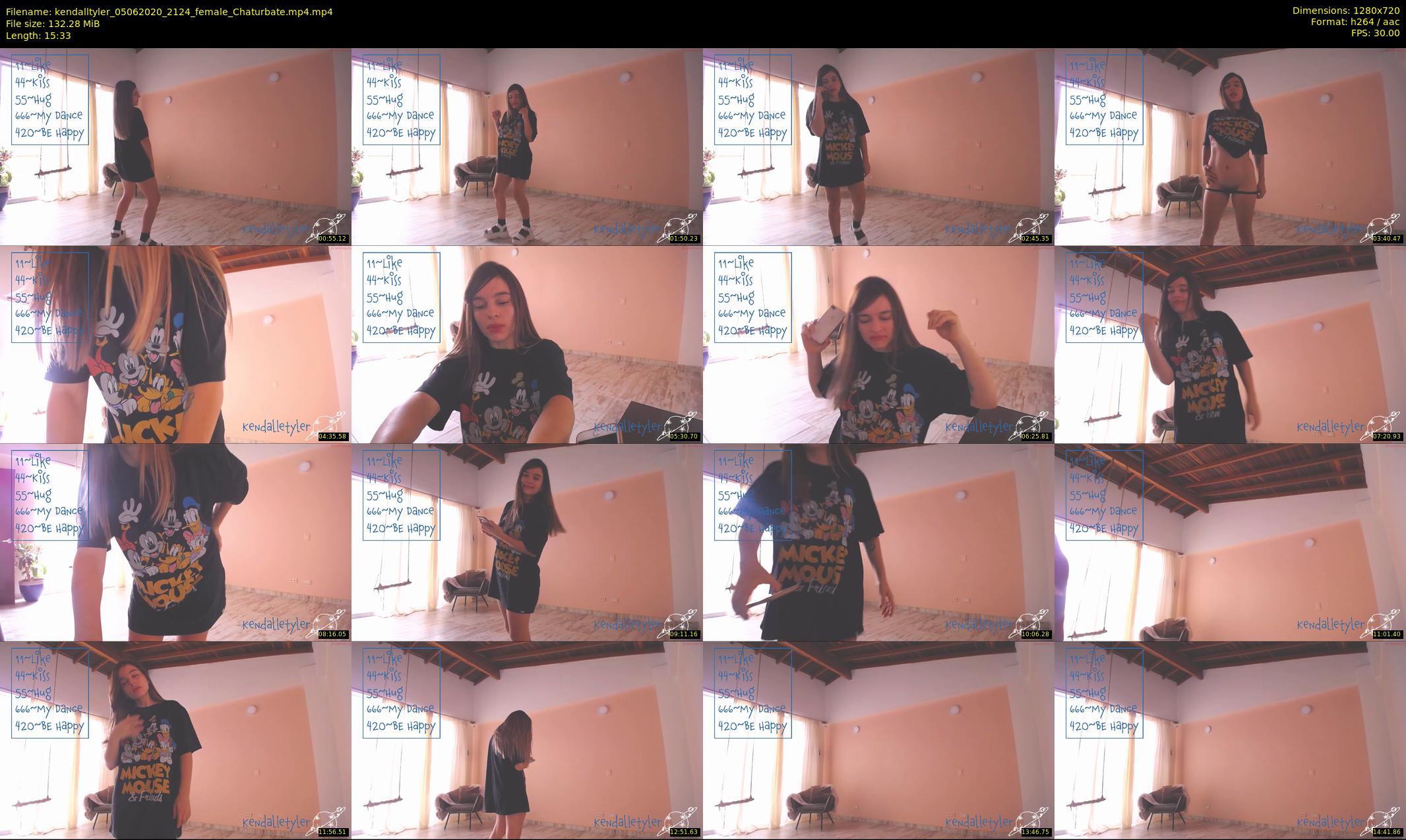 kendalltyler — 16 minute Chaturbate female cam show recording, 720p, Jun 5, 2020