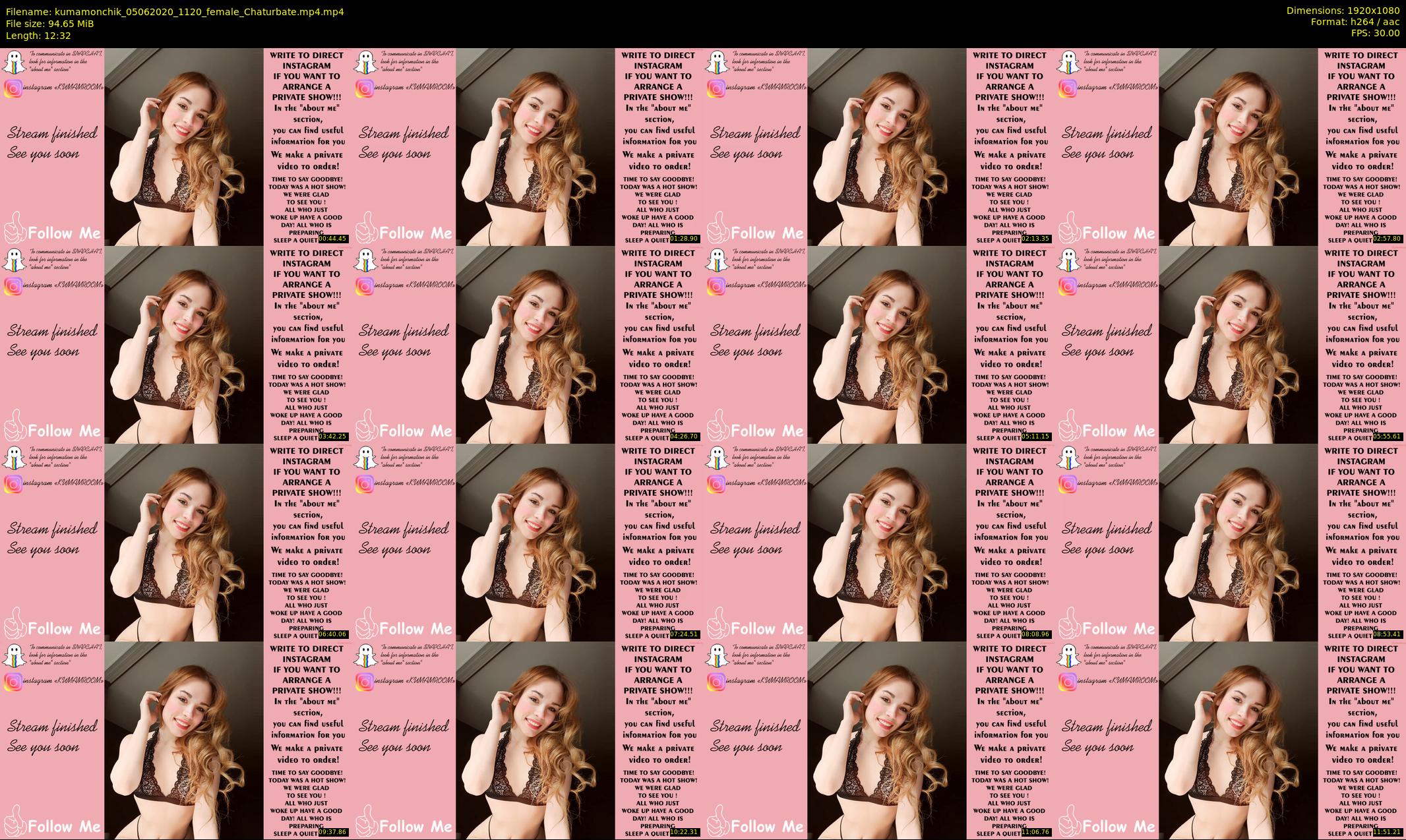 kumamonchik — 13 minute Chaturbate couple cam show recording, 1080p, Jun 5, 2020