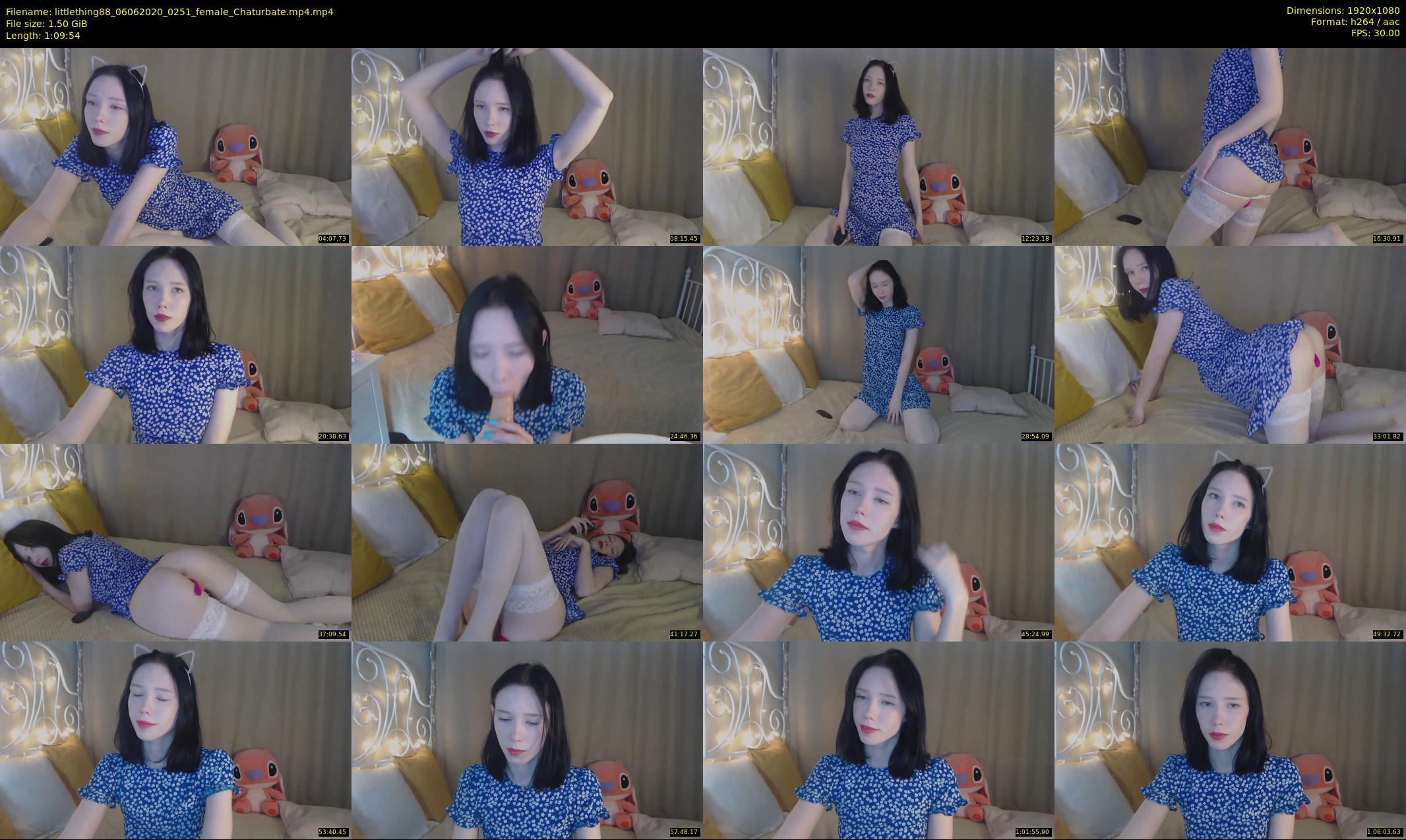 littlething88 — 70 minute Chaturbate female cam show recording, 1080p, Jun 6, 2020