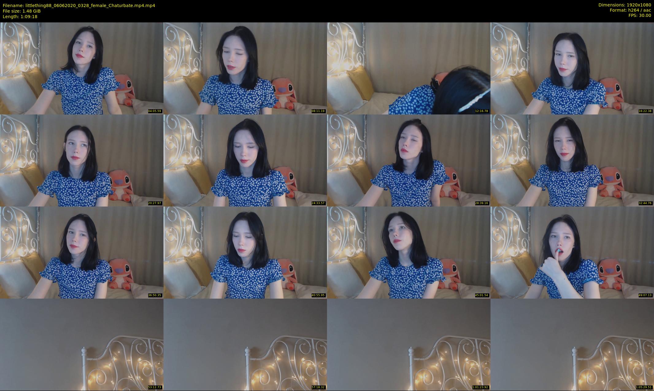 littlething88 — 70 minute Chaturbate female cam show recording, 1080p, Jun 6, 2020