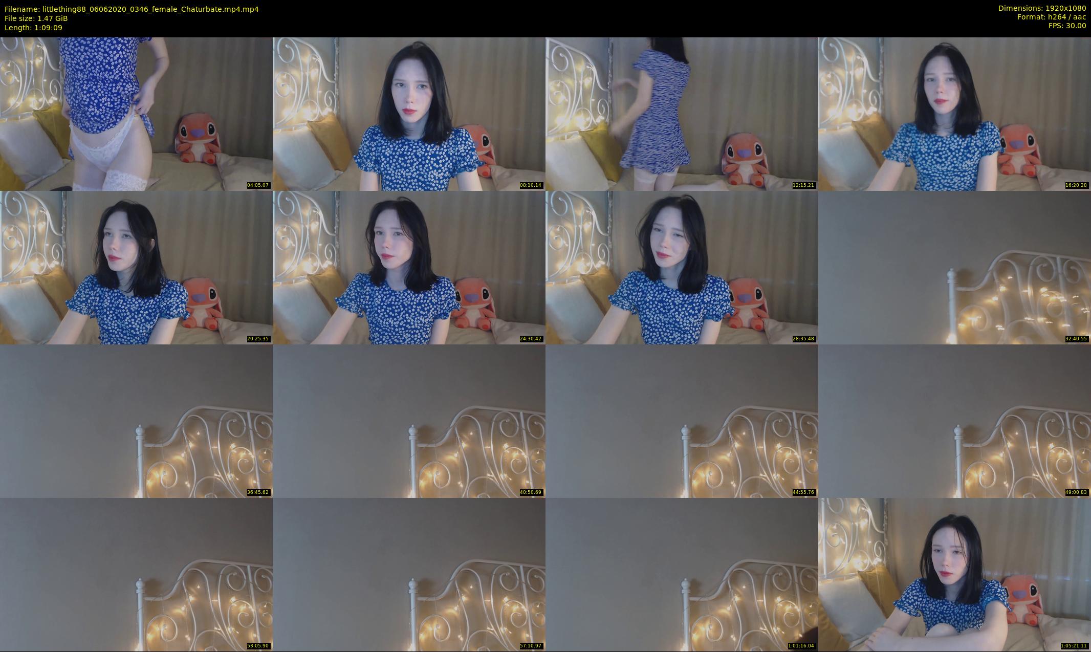 littlething88 — 70 minute Chaturbate female cam show recording, 1080p, Jun 6, 2020
