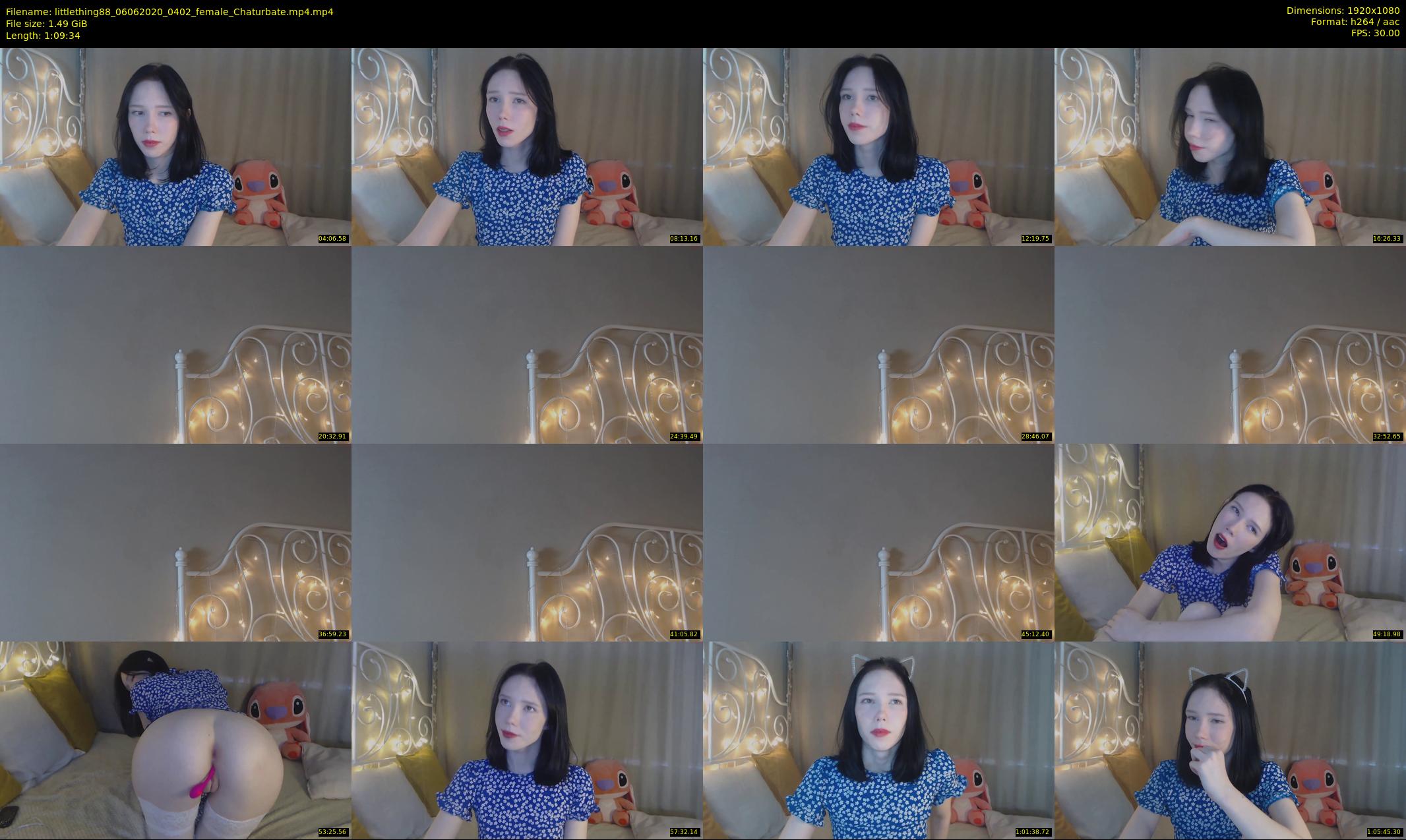 littlething88 — 70 minute Chaturbate female cam show recording, 1080p, Jun 6, 2020