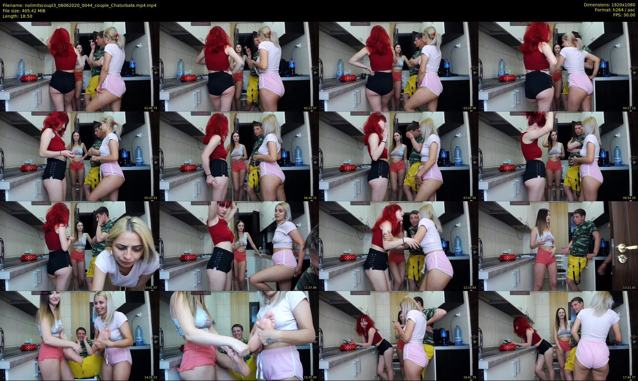 nolimitscoupl3 — 19 minute Chaturbate couple cam show recording, 1080p, Jun 6, 2020