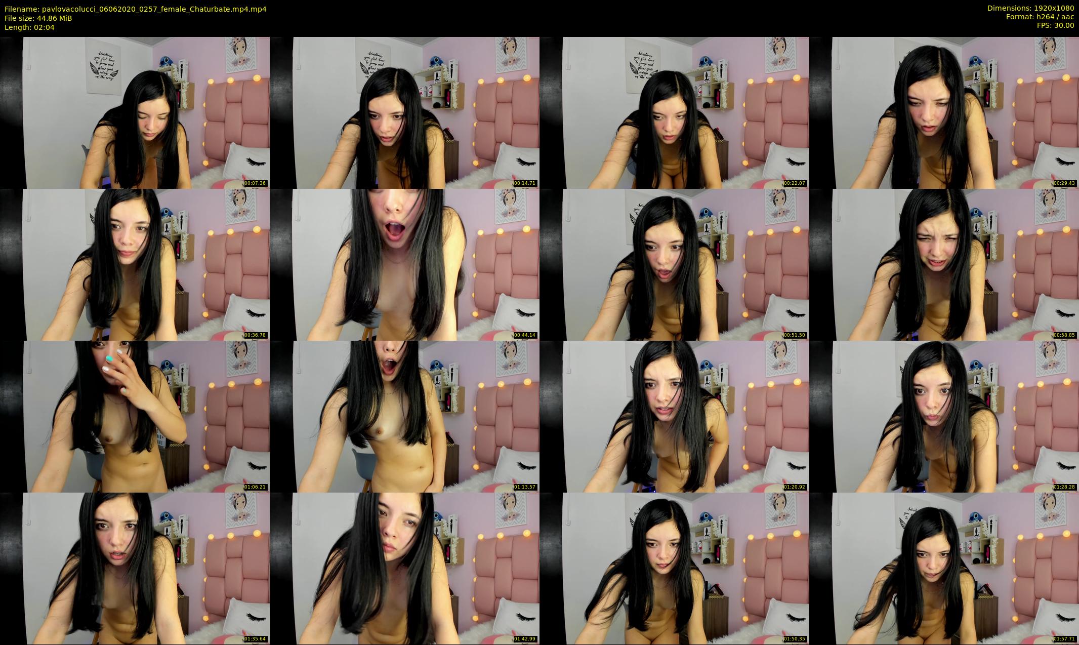 pavlovacolucci — 3 minute Chaturbate female cam show recording, 1080p, Jun 6, 2020