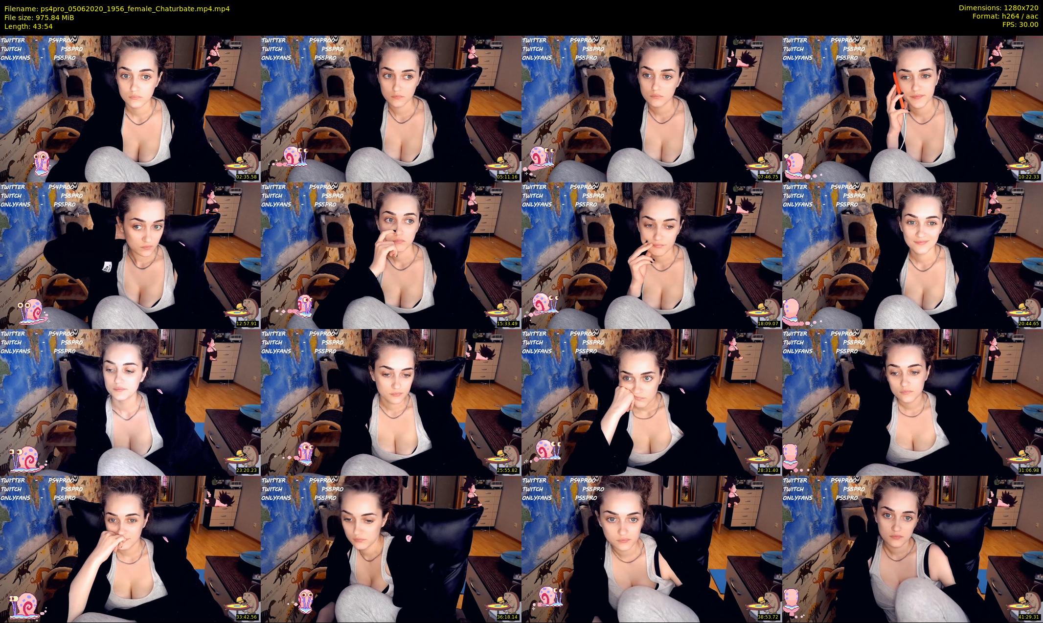 ps4pro — 44 minute Chaturbate female cam show recording, 720p, Jun 5, 2020