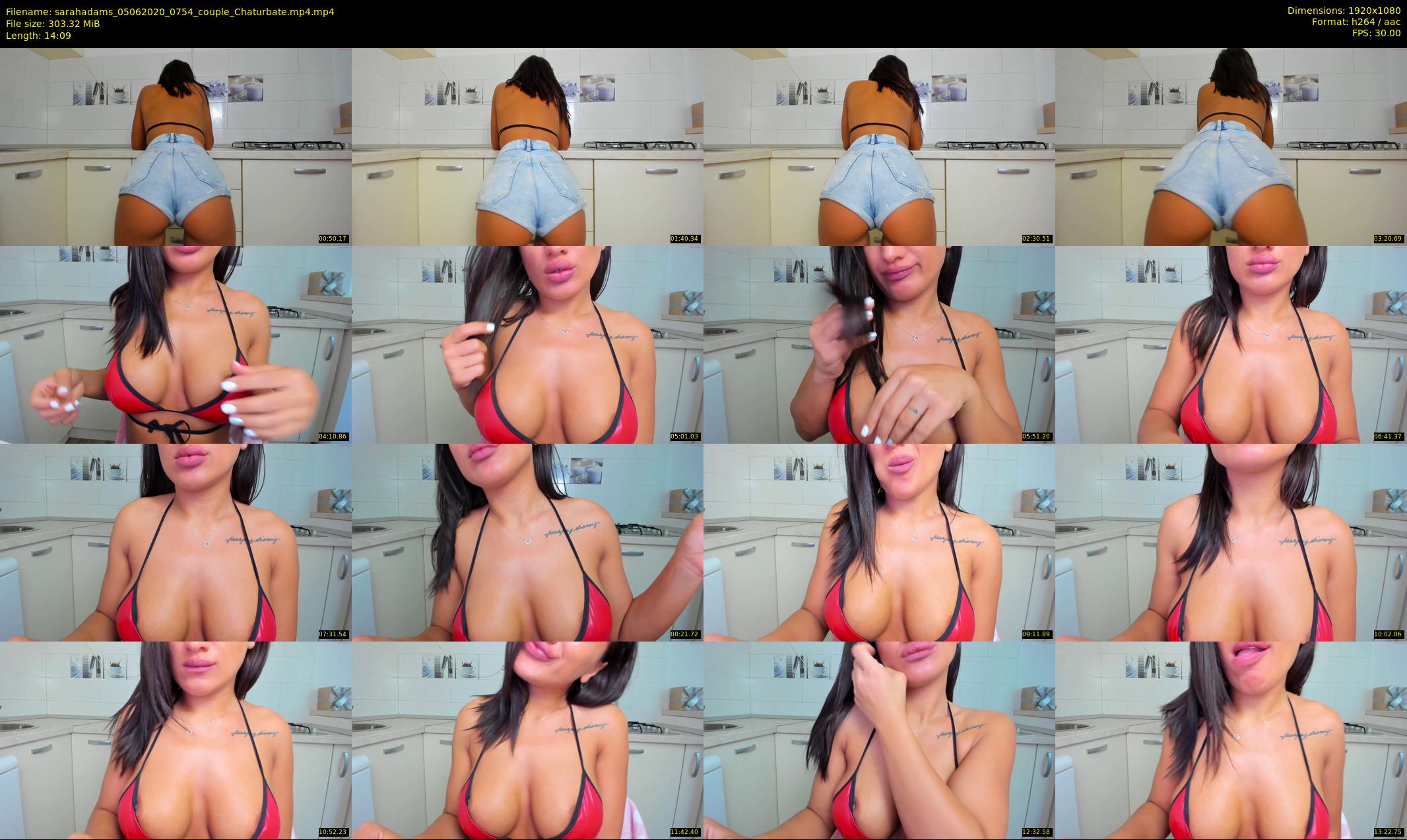 sarahadams — 15 minute Chaturbate female cam show recording, 1080p, Jun 5, 2020