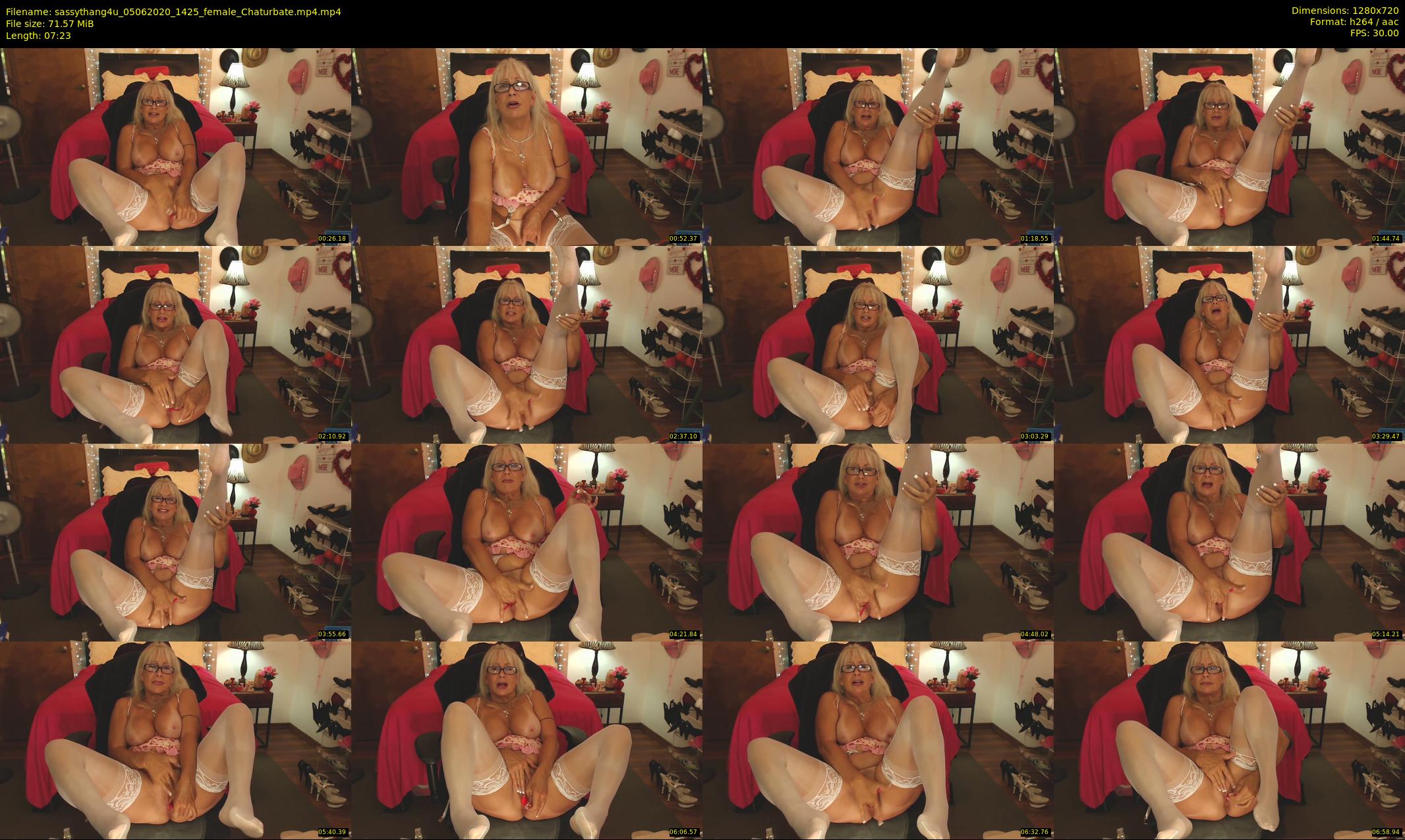 sassythang4u — 8 minute Chaturbate female cam show recording, 720p, Jun 5, 2020