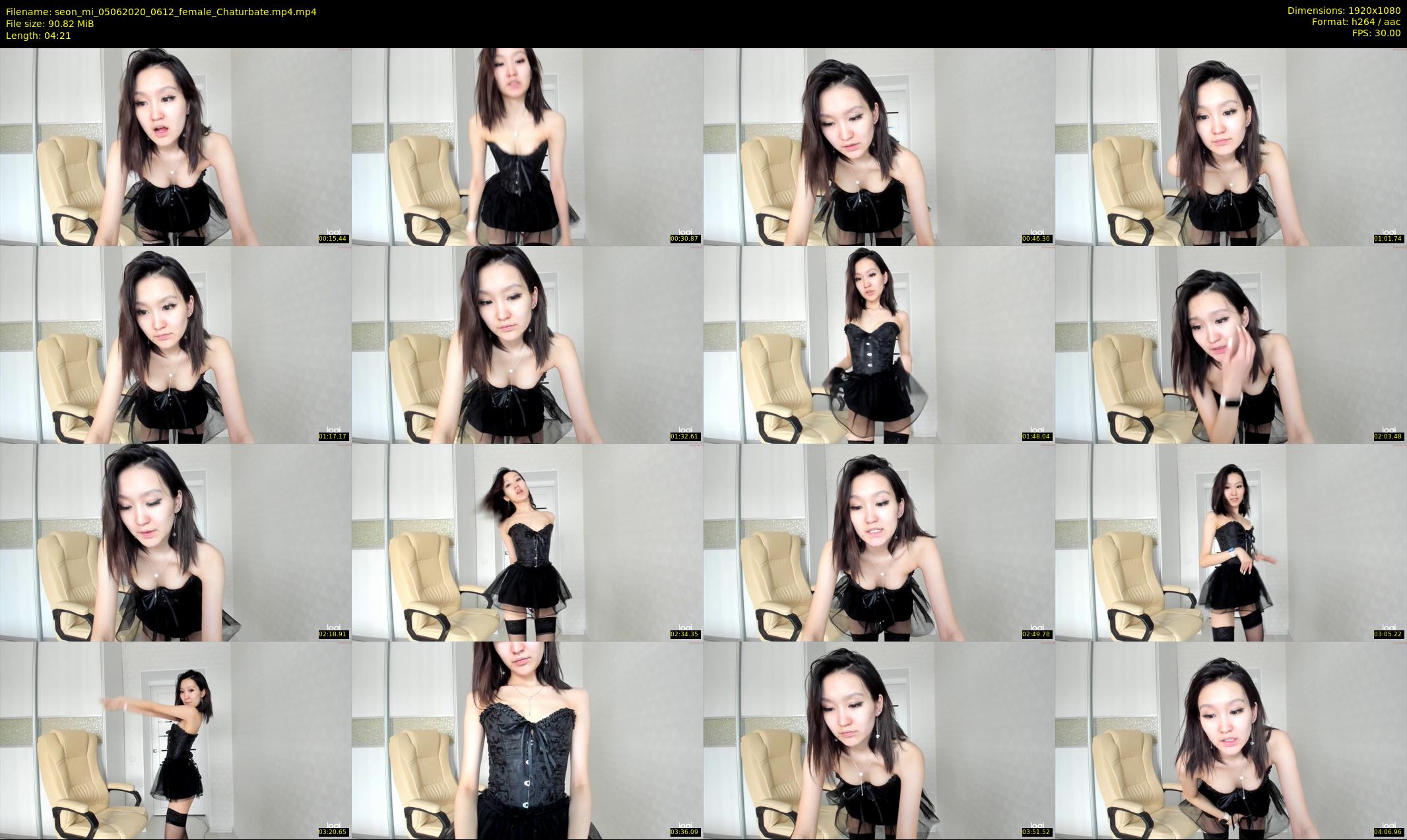 seon_mi — 5 minute Chaturbate female cam show recording, 1080p, Jun 5, 2020