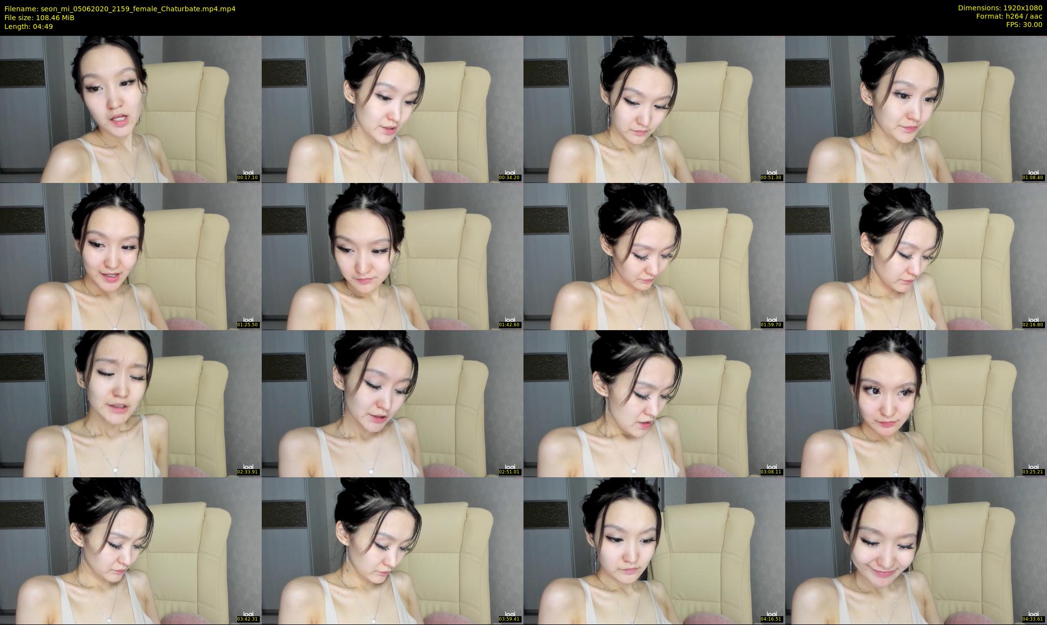 seon_mi — 5 minute Chaturbate female cam show recording, 1080p, Jun 5, 2020