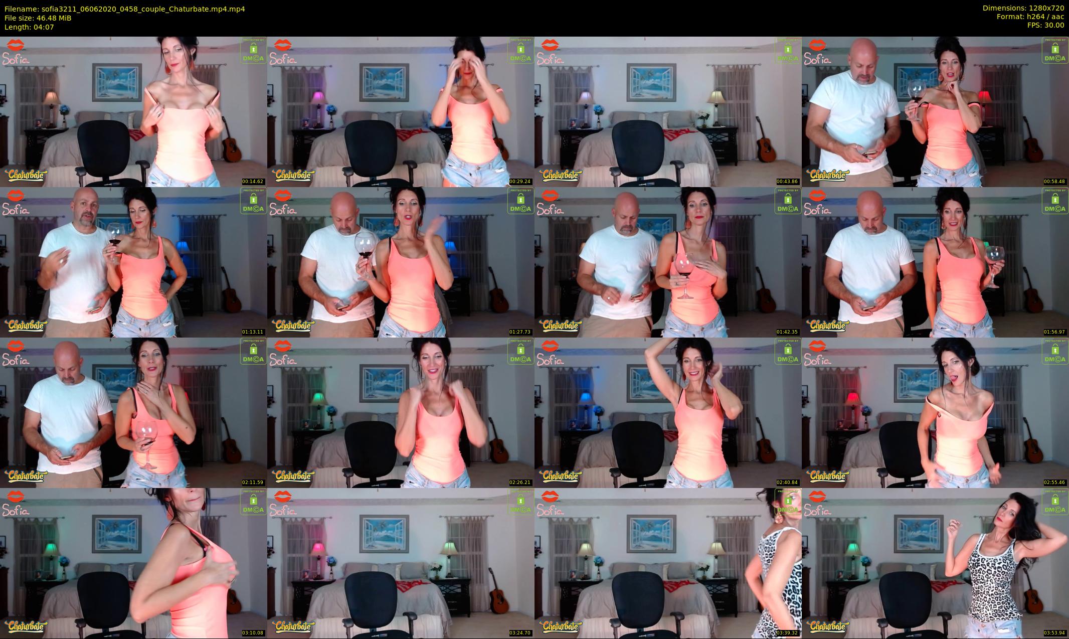sofia3211 — 5 minute Chaturbate couple cam show recording, 720p, Jun 6, 2020