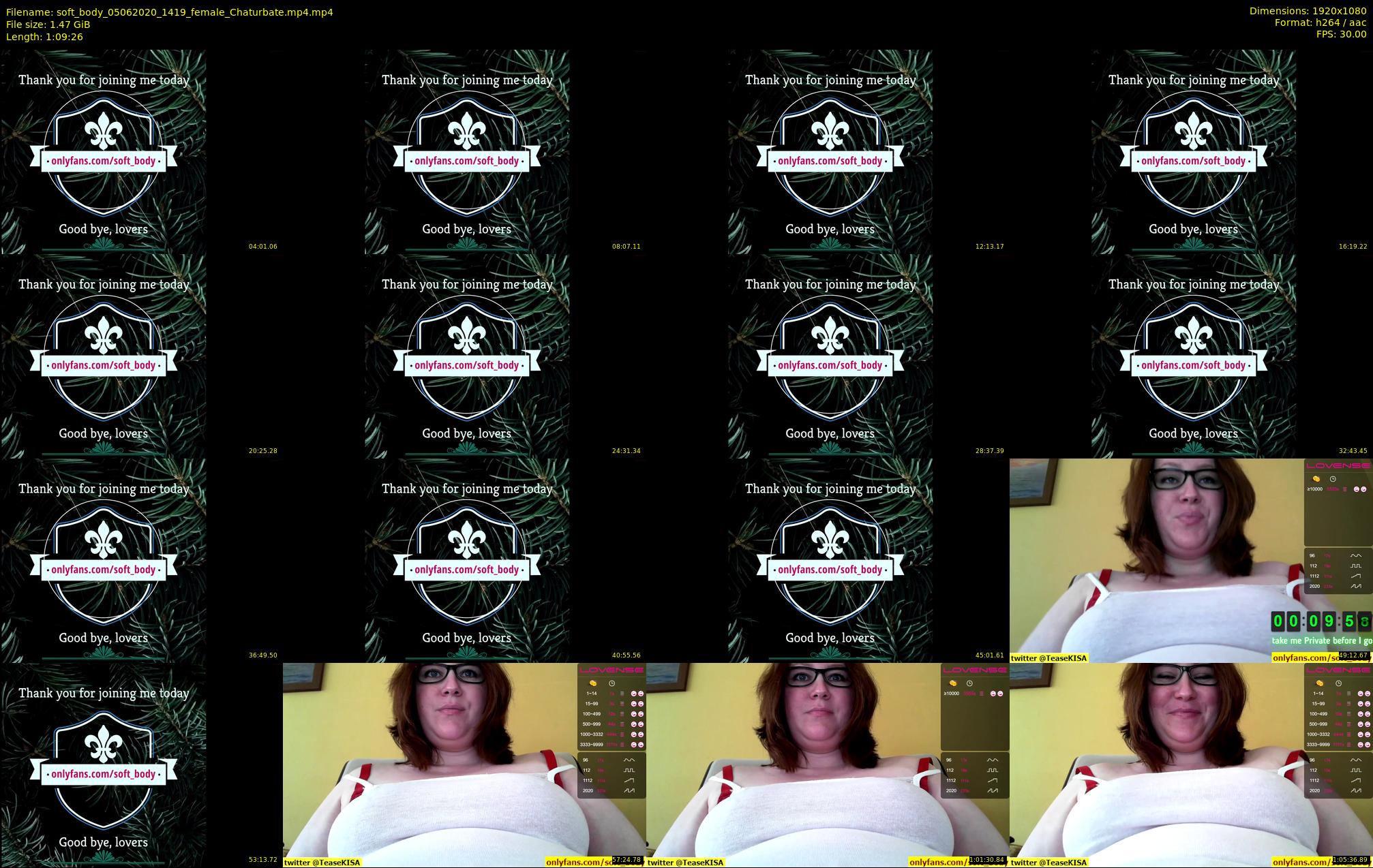 soft_body — 70 minute Chaturbate female cam show recording, 1080p, Jun 5, 2020