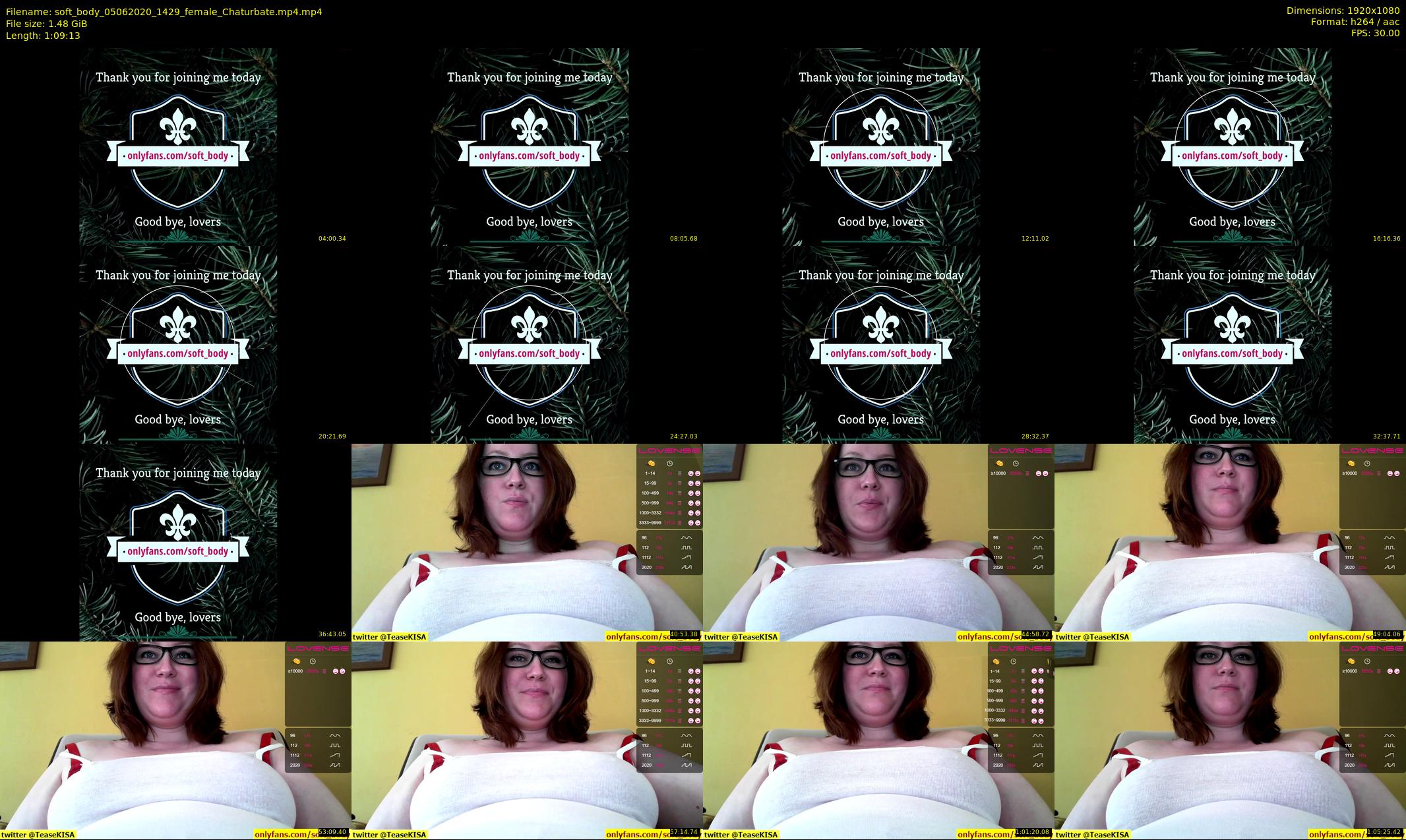 soft_body — 70 minute Chaturbate female cam show recording, 1080p, Jun 5, 2020