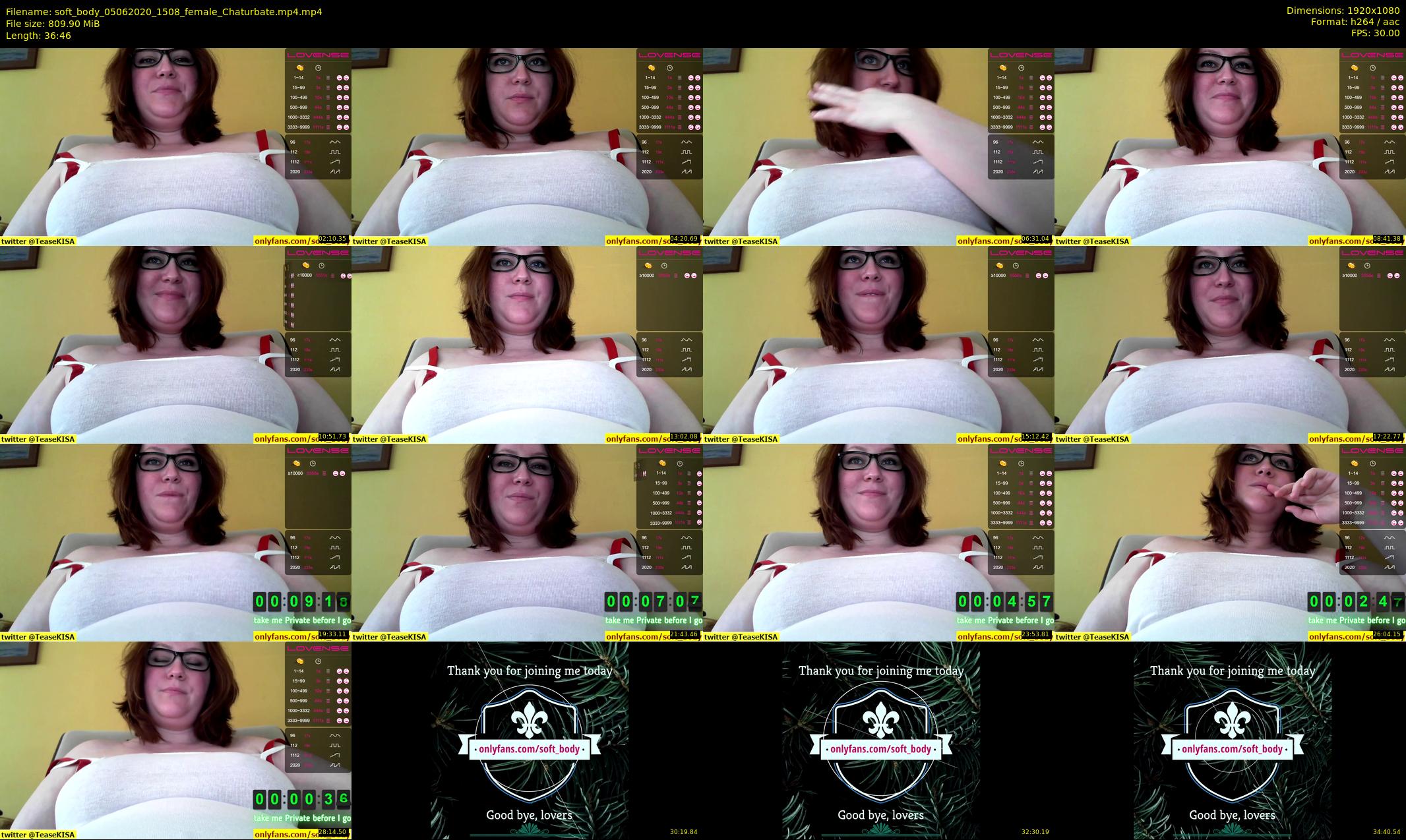 soft_body — 37 minute Chaturbate female cam show recording, 1080p, Jun 5, 2020