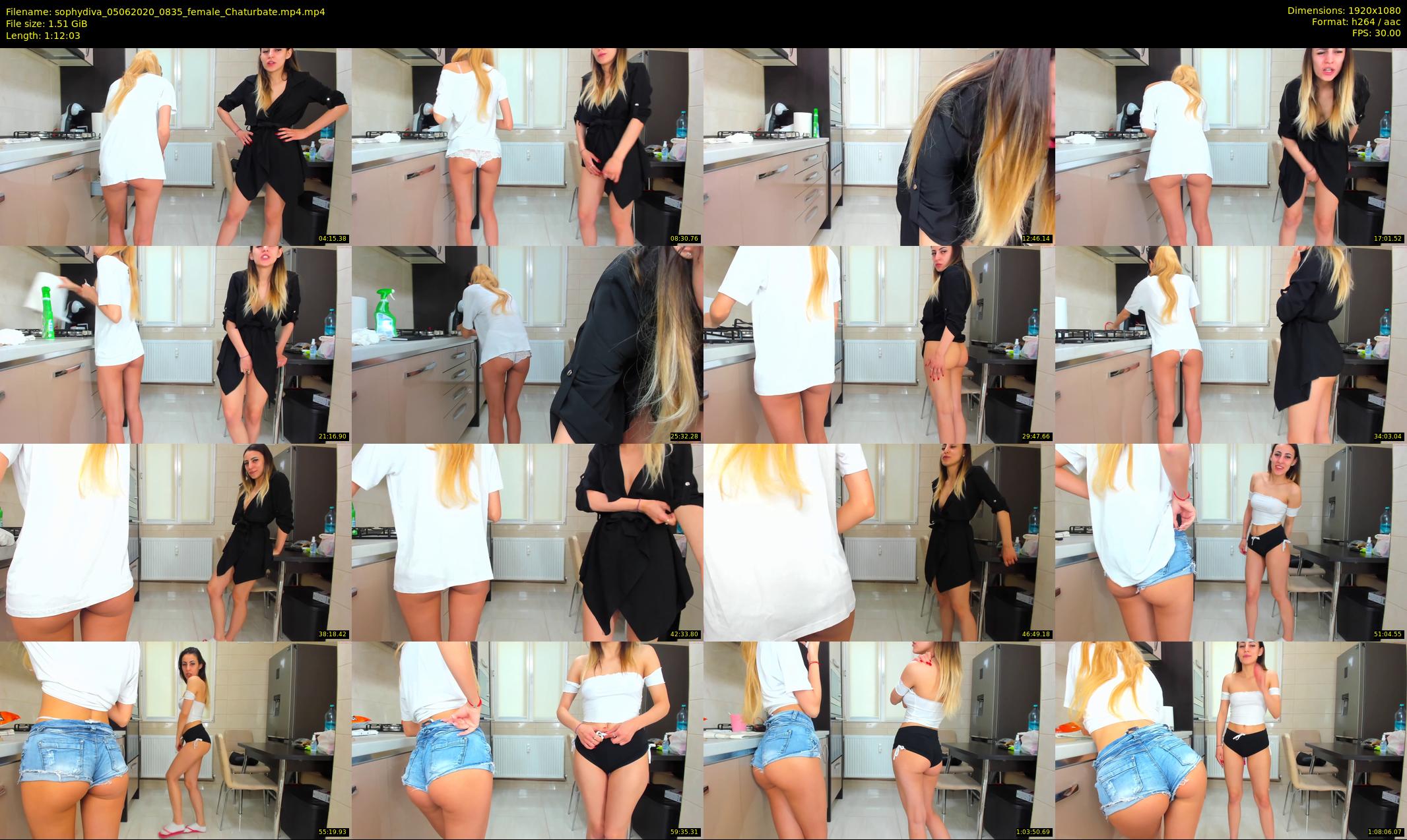 sophydiva — 73 minute Chaturbate female cam show recording, 1080p, Jun 5, 2020