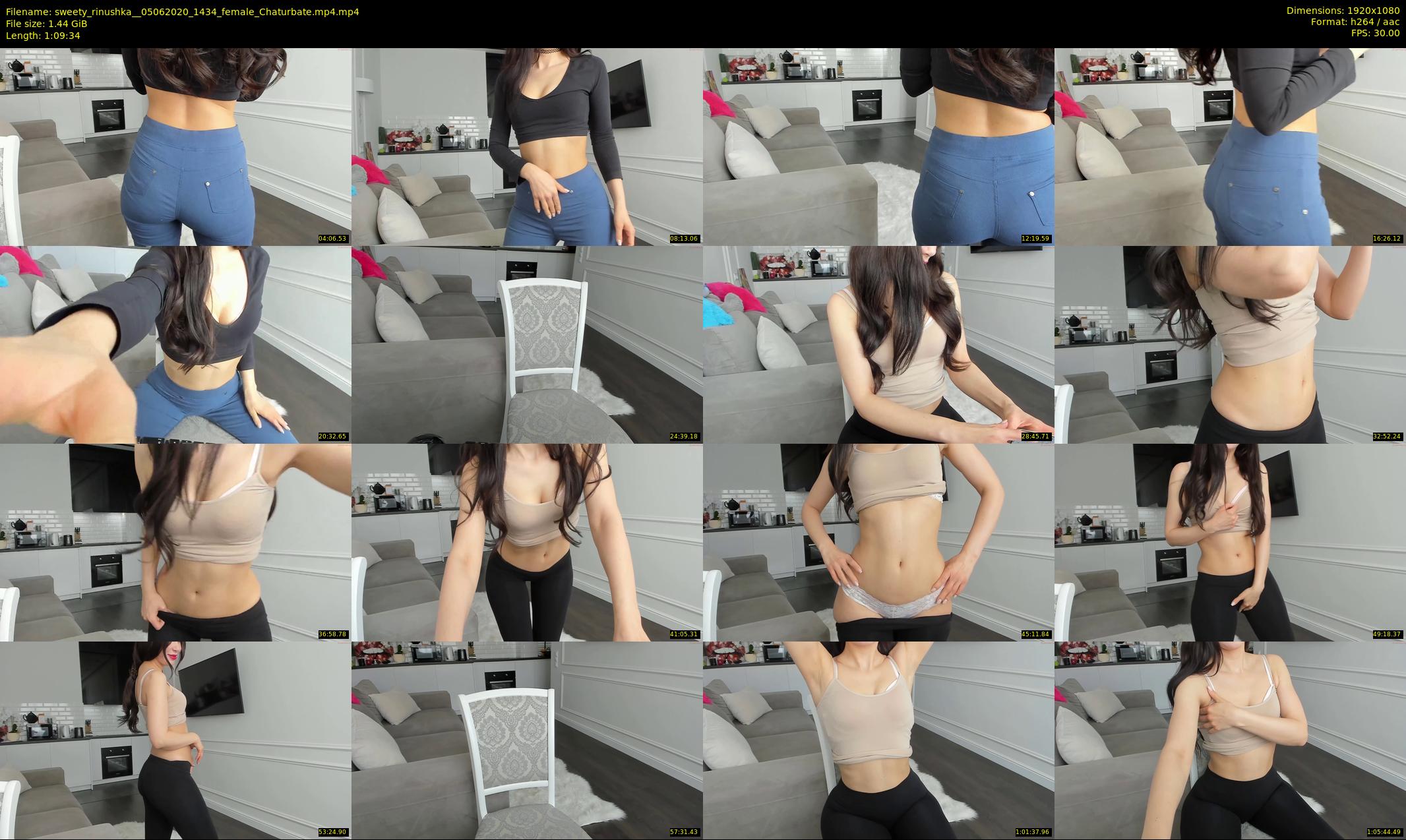 sweety_rinushka_ — 70 minute Chaturbate female cam show recording, 1080p, Jun 5, 2020