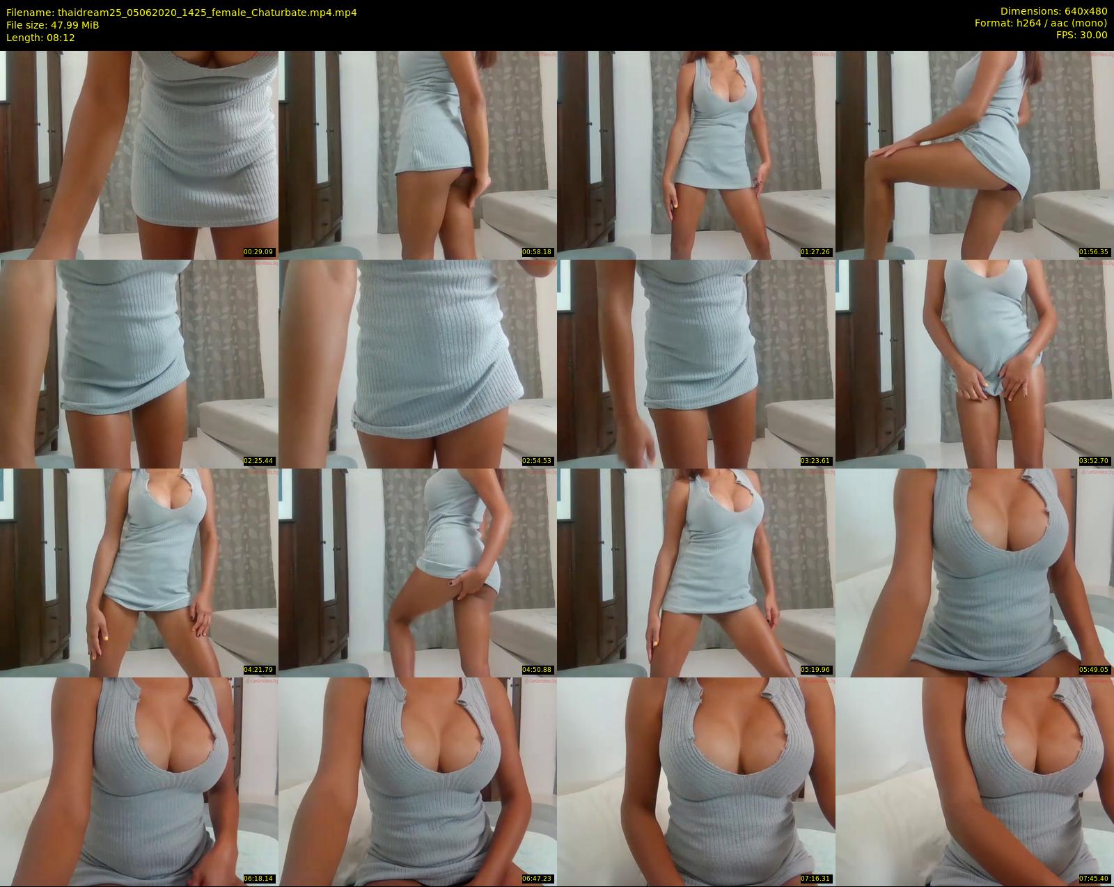 thaidream25 — 9 minute Chaturbate female cam show recording, 480p, Jun 5, 2020