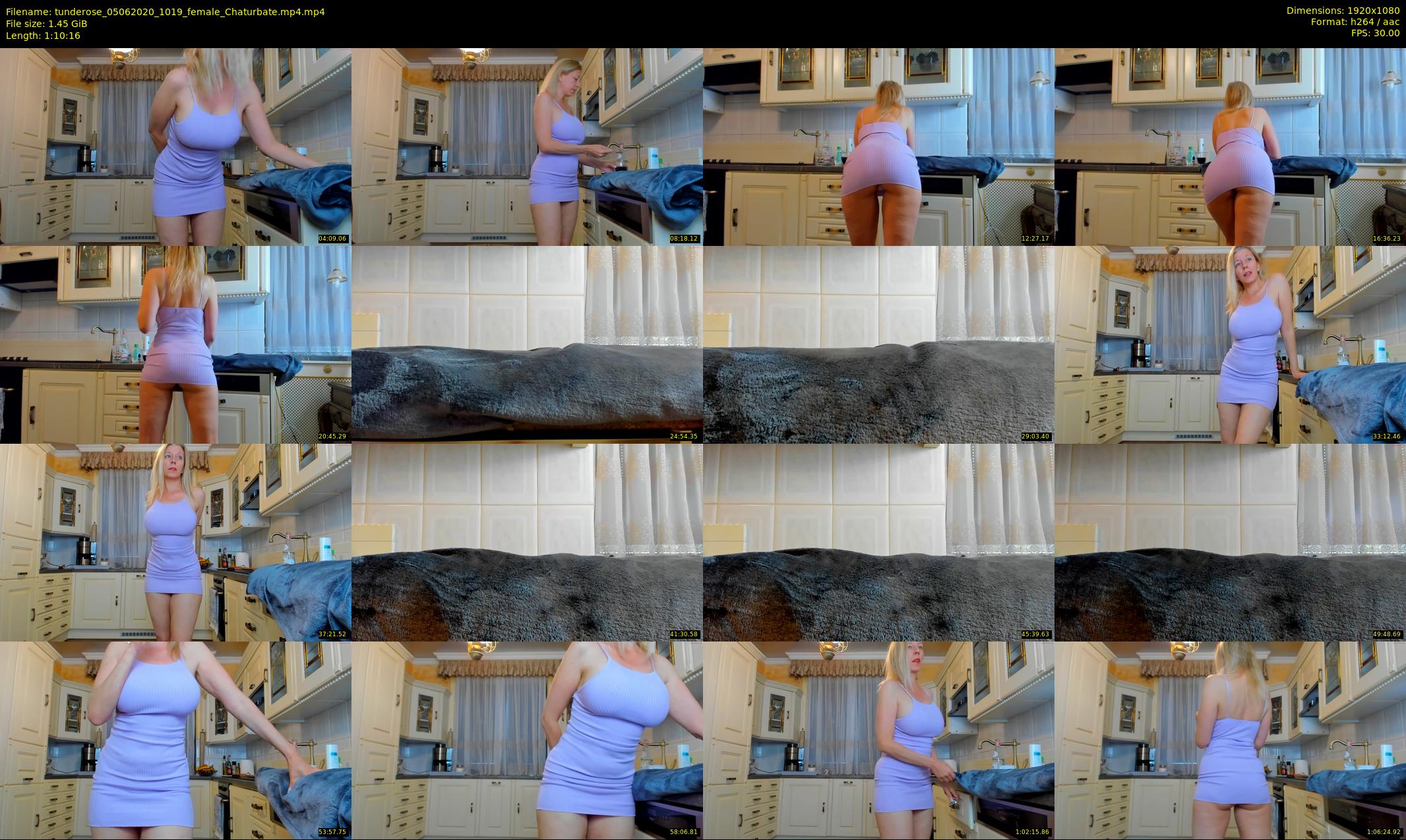 tunderose — 71 minute Chaturbate female cam show recording, 1080p, Jun 5, 2020