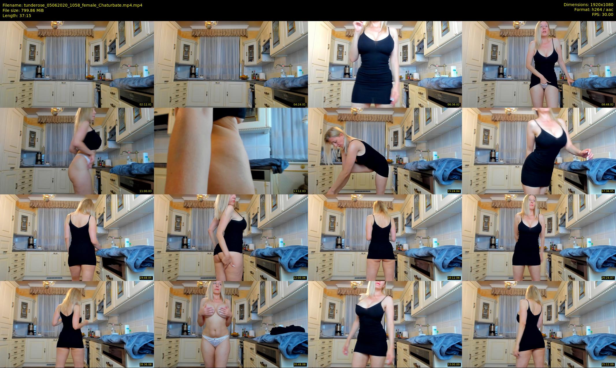 tunderose — 38 minute Chaturbate female cam show recording, 1080p, Jun 5, 2020
