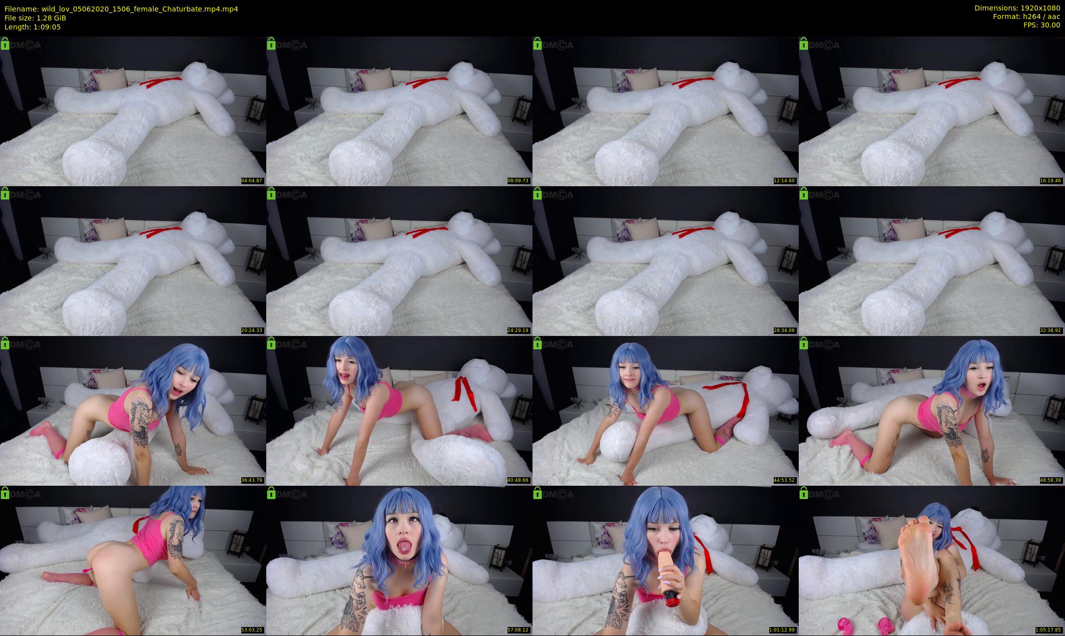 wild_lov — 70 minute Chaturbate female cam show recording, 1080p, Jun 5, 2020