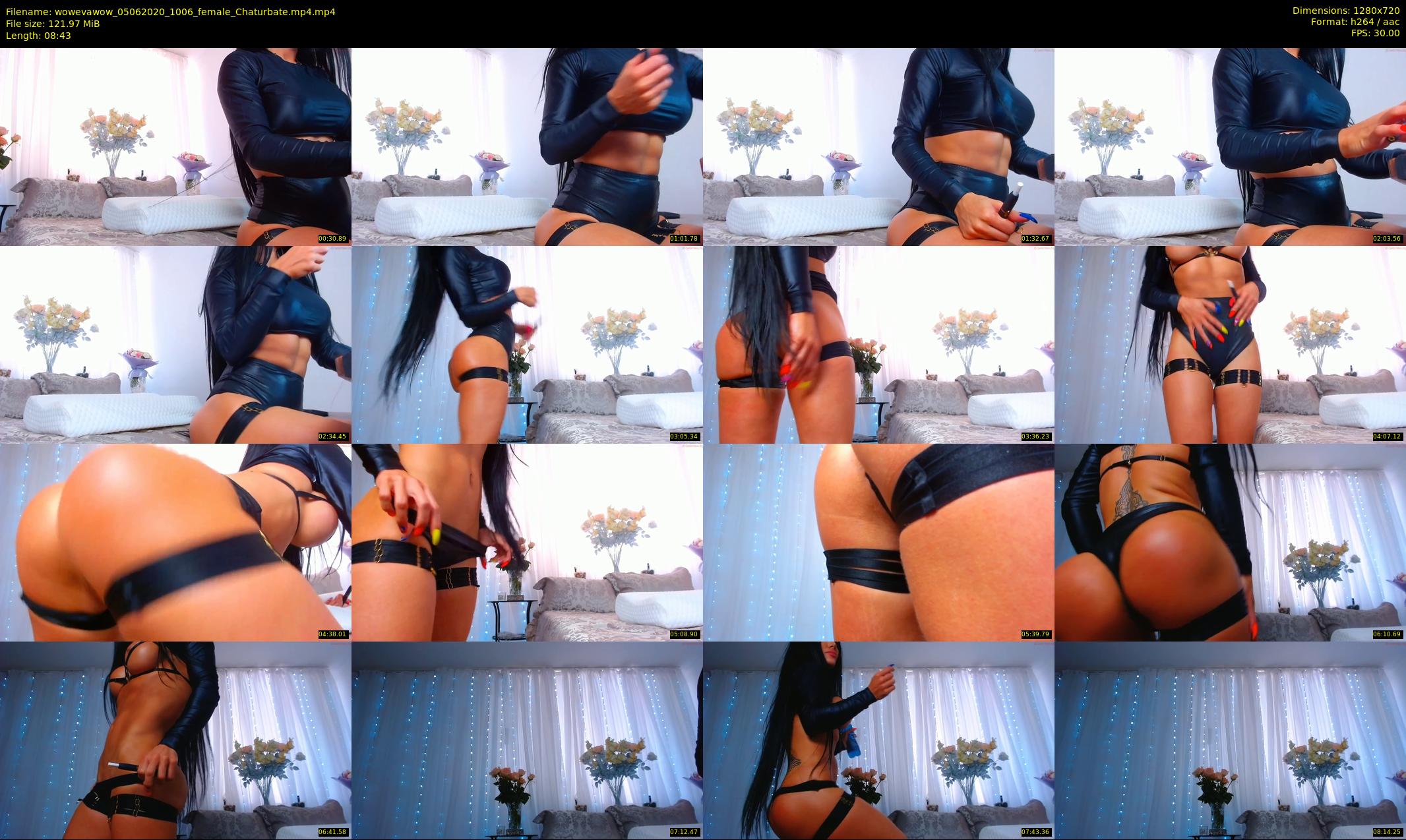 wowevawow — 9 minute Chaturbate female cam show recording, 720p, Jun 5, 2020