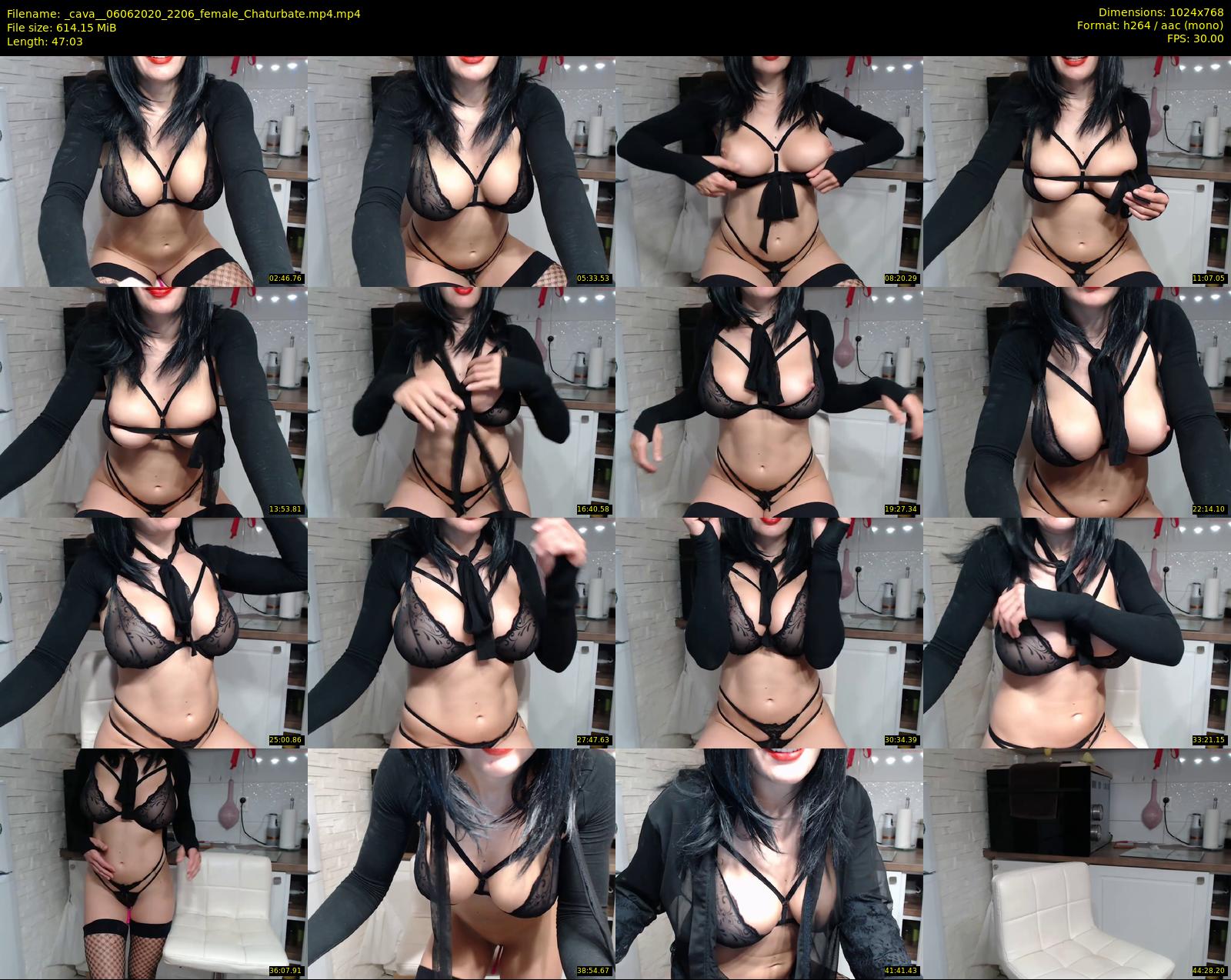_cava_ — 48 minute Chaturbate female cam show recording, 720p, Jun 6, 2020