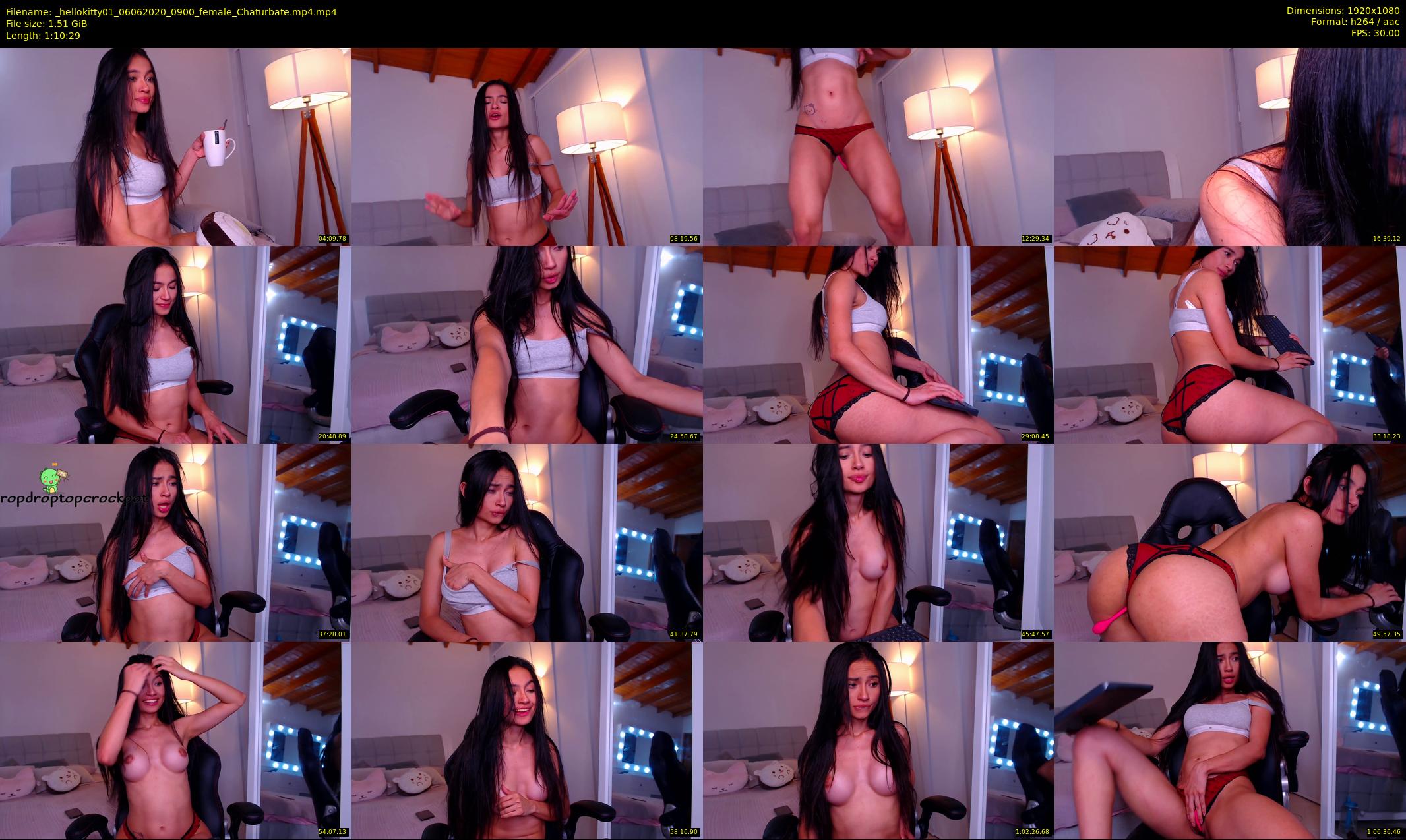 _hellokitty01 — 71 minute Chaturbate female cam show recording, 1080p, Jun 6, 2020