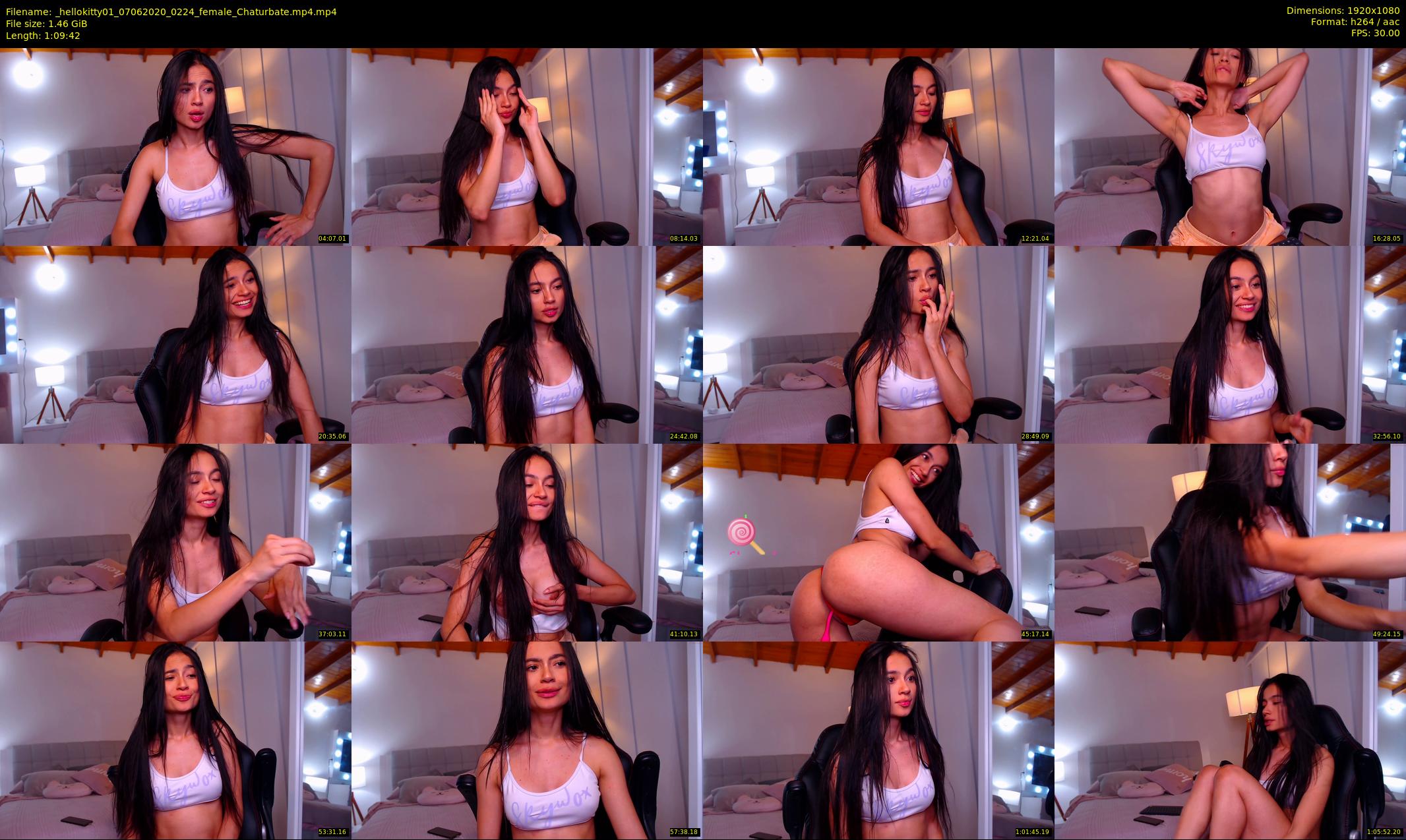 _hellokitty01 — 70 minute Chaturbate female cam show recording, 1080p, Jun 7, 2020