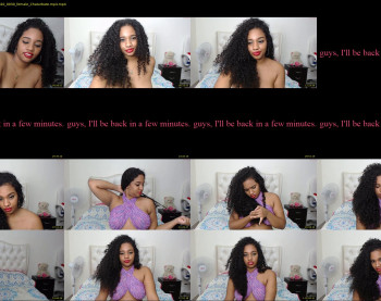 afrodita_smith08 — 70 minute Chaturbate female cam show recording, 720p, Jun 7, 2020