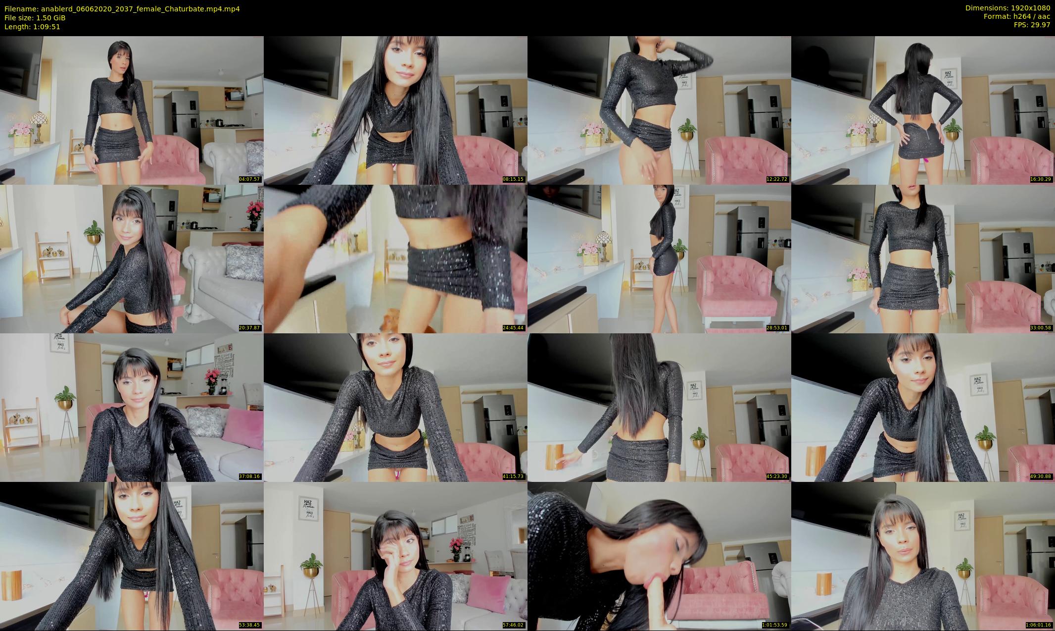 anablerd — 70 minute Chaturbate female cam show recording, 1080p, Jun 6, 2020