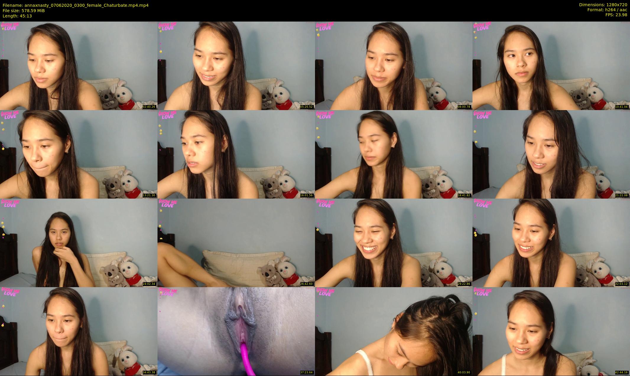 annaxnasty — 46 minute Chaturbate female cam show recording, 720p, Jun 7, 2020
