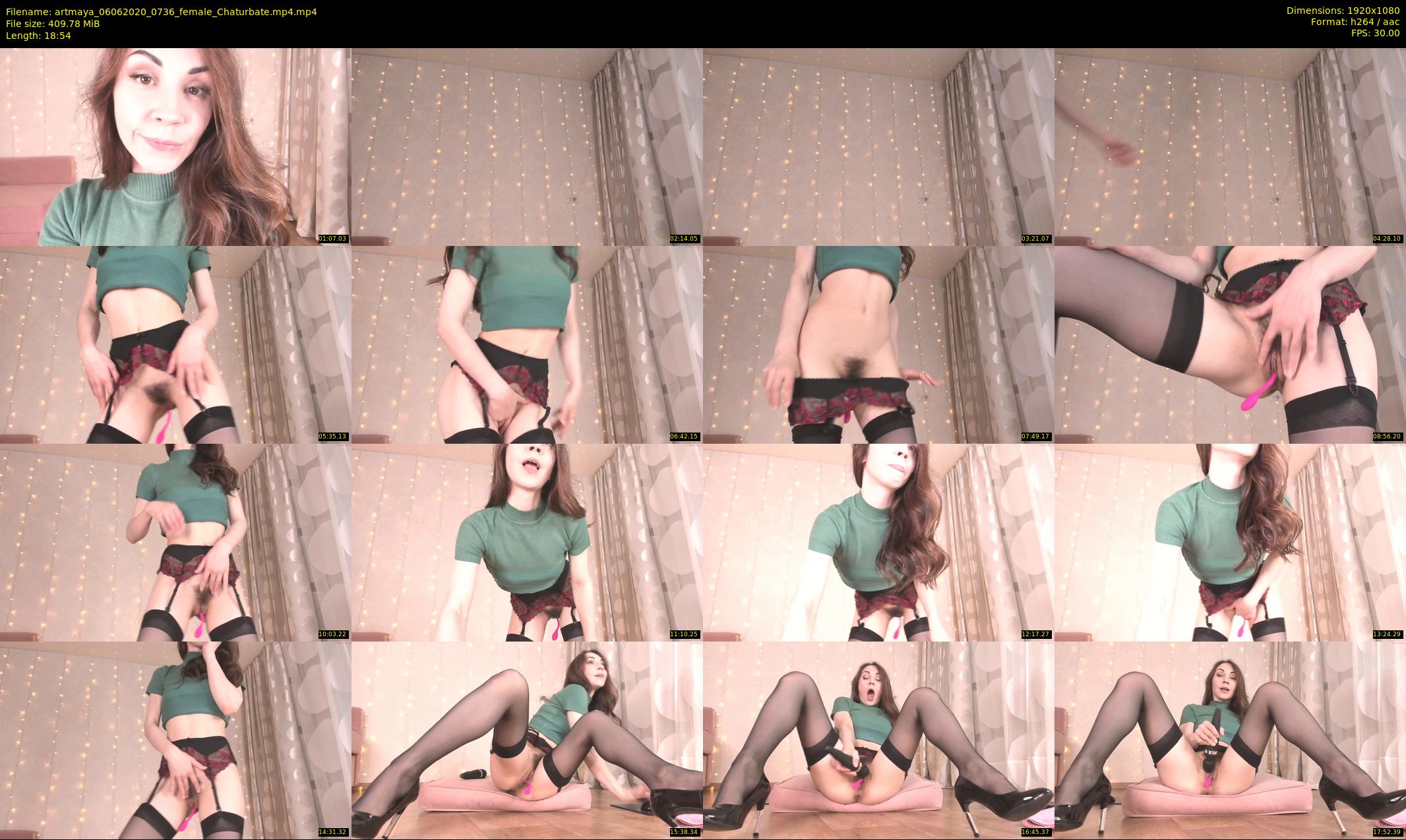 artmaya — 19 minute Chaturbate female cam show recording, 1080p, Jun 6, 2020