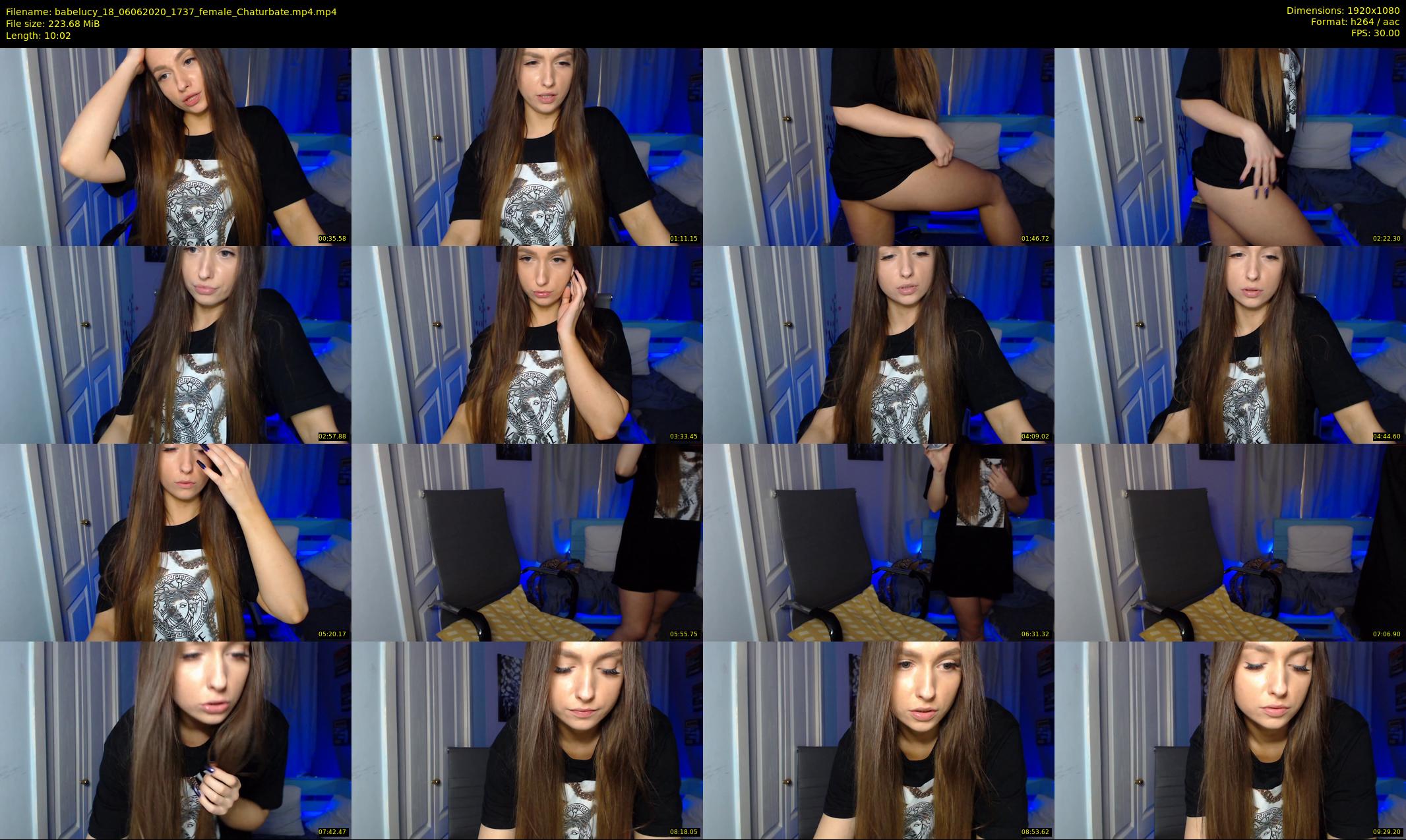 babelucy_18 — 11 minute Chaturbate female cam show recording, 1080p, Jun 6, 2020
