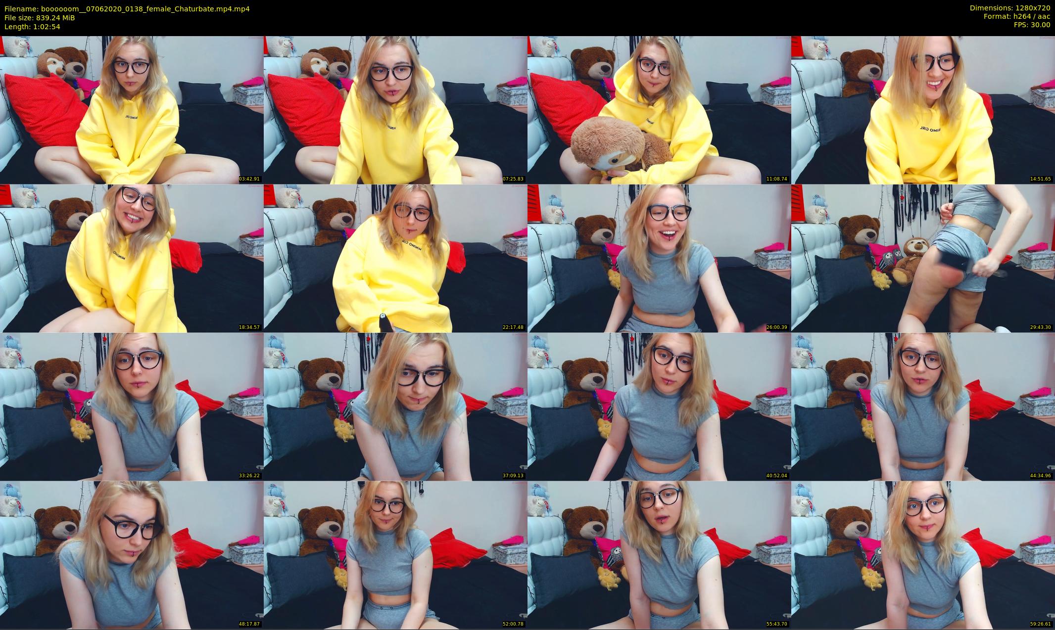 boooooom_ — 63 minute Chaturbate female cam show recording, 720p, Jun 7, 2020