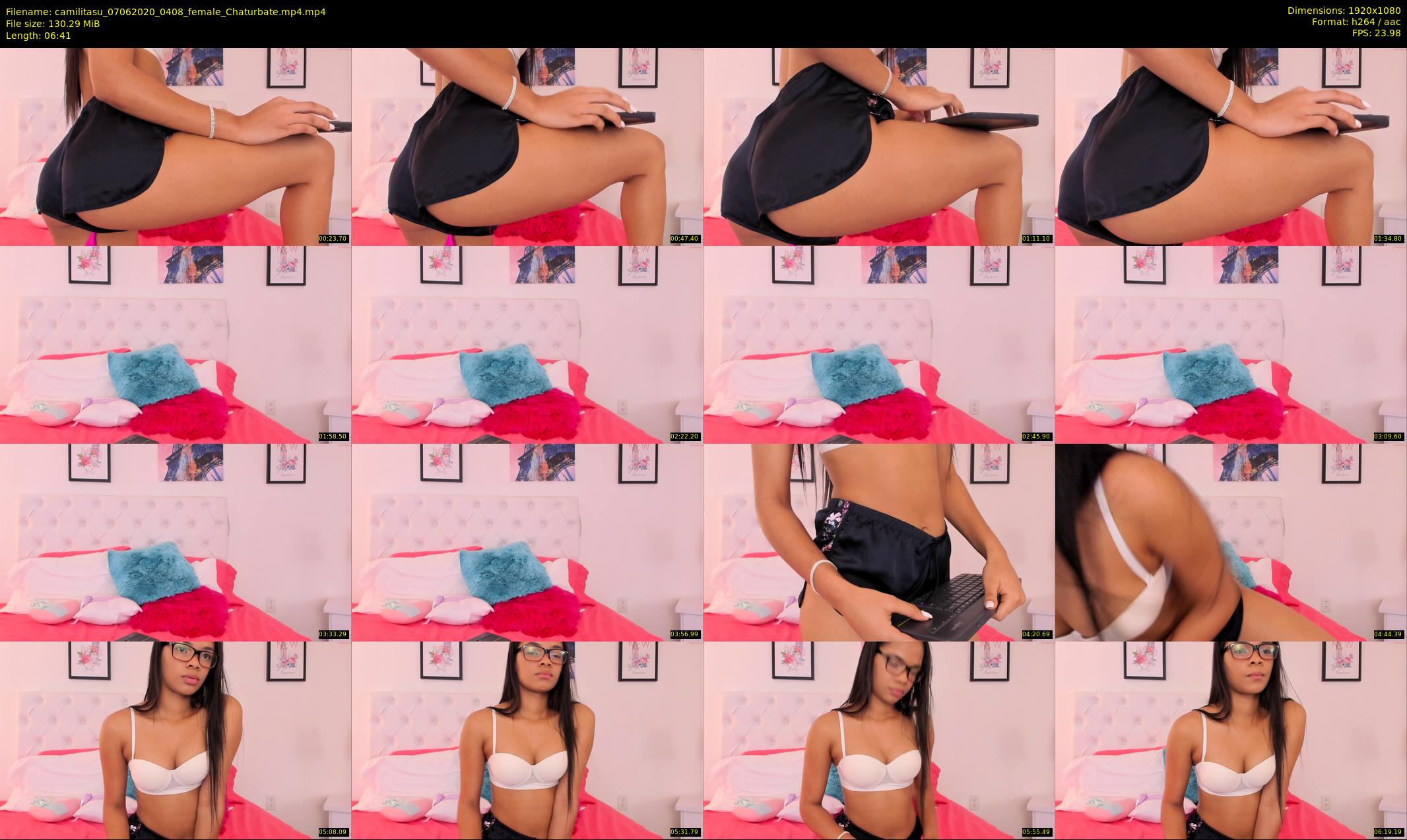 camilitasu — 7 minute Chaturbate female cam show recording, 1080p, Jun 7, 2020