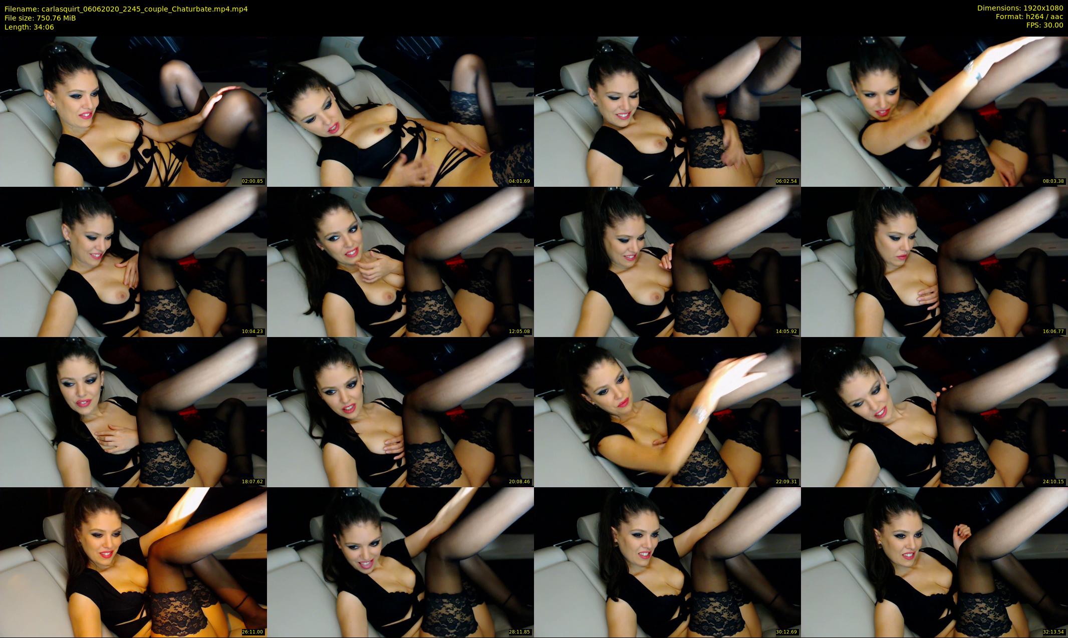 carlasquirt — 35 minute Chaturbate female cam show recording, 1080p, Jun 6, 2020
