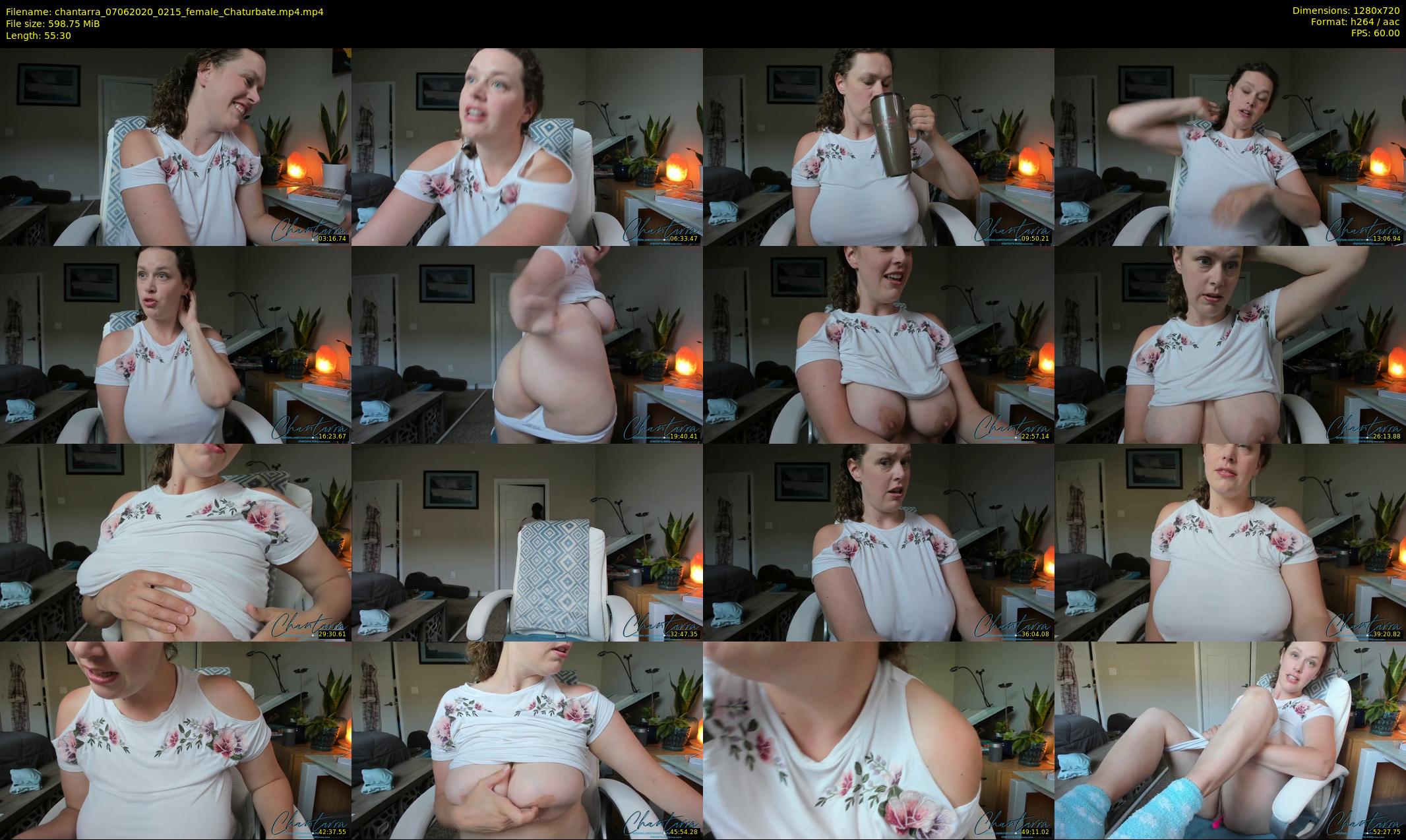 chantarra — 56 minute Chaturbate female cam show recording, 720p, Jun 7, 2020