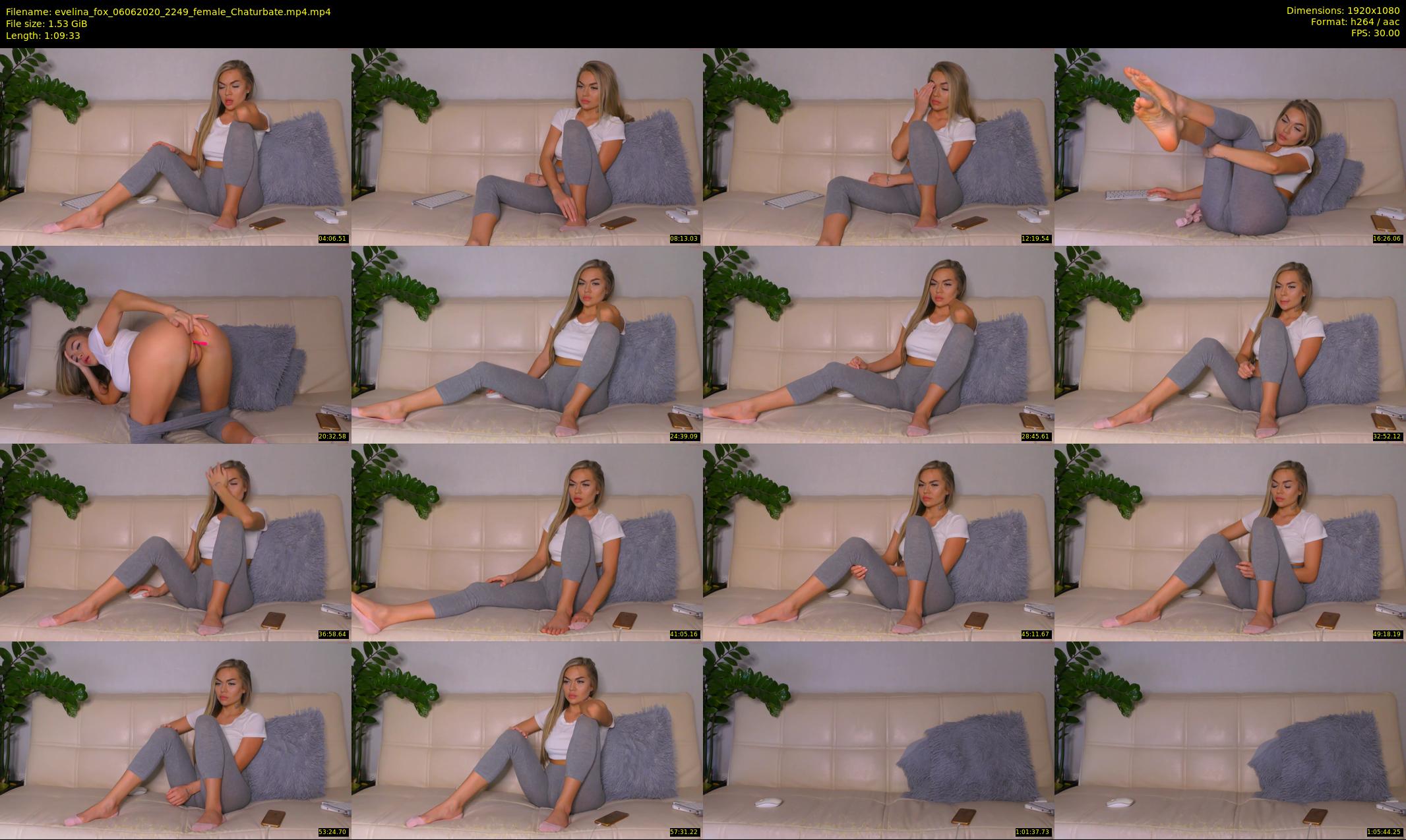 evelina_fox — 70 minute Chaturbate female cam show recording, 1080p, Jun 6, 2020