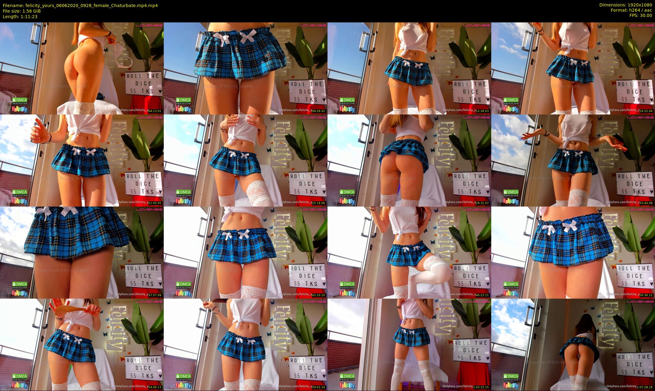 felicity_yours — 72 minute Chaturbate female cam show recording, 1080p, Jun 6, 2020
