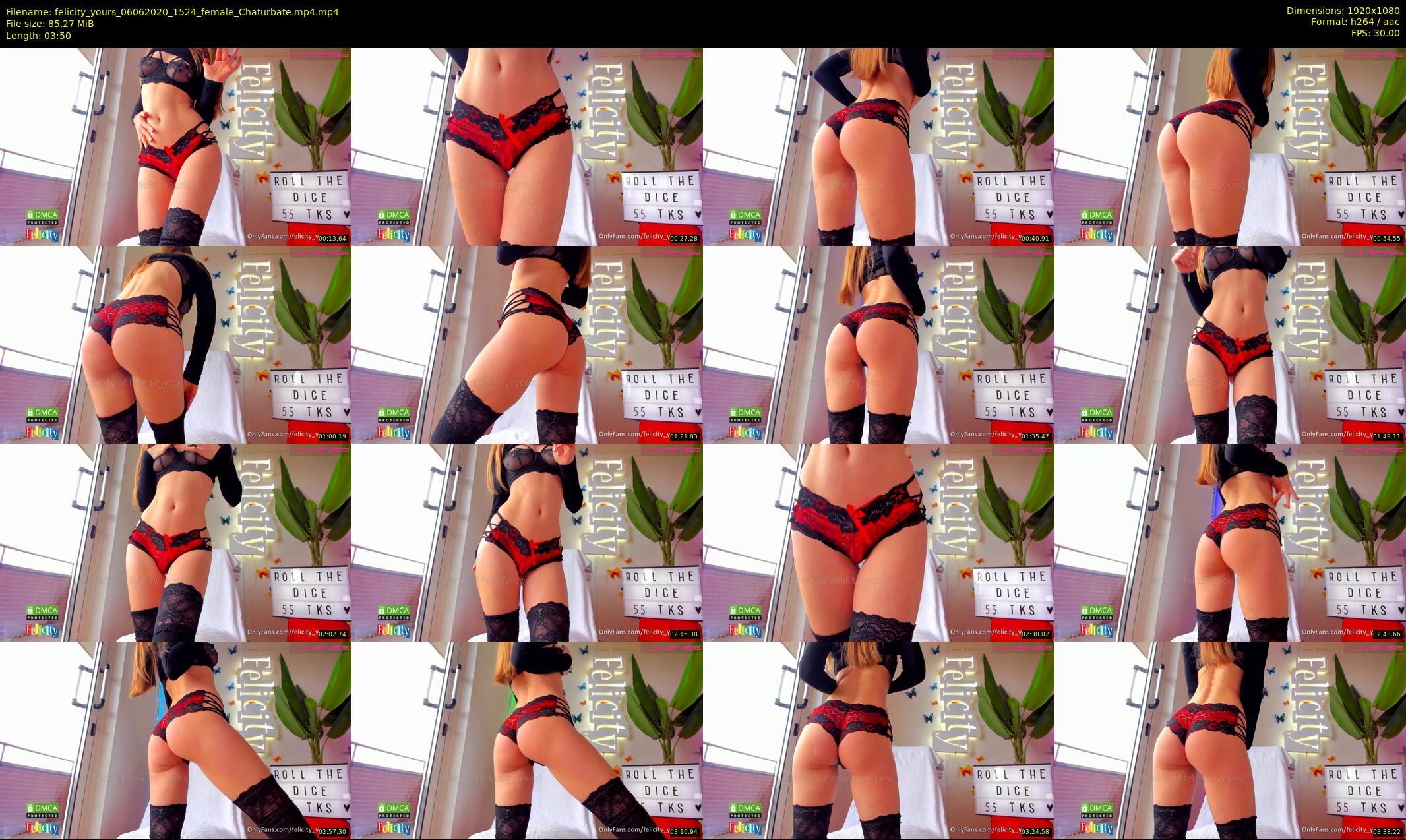 felicity_yours — 4 minute Chaturbate female cam show recording, 1080p, Jun 6, 2020