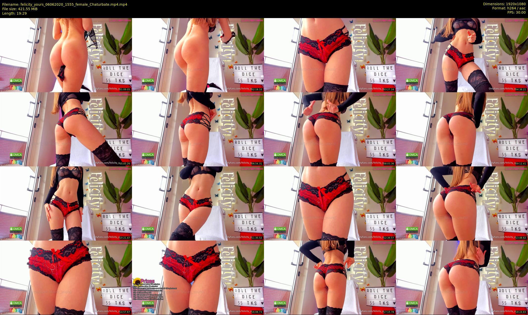 felicity_yours — 20 minute Chaturbate female cam show recording, 1080p, Jun 6, 2020