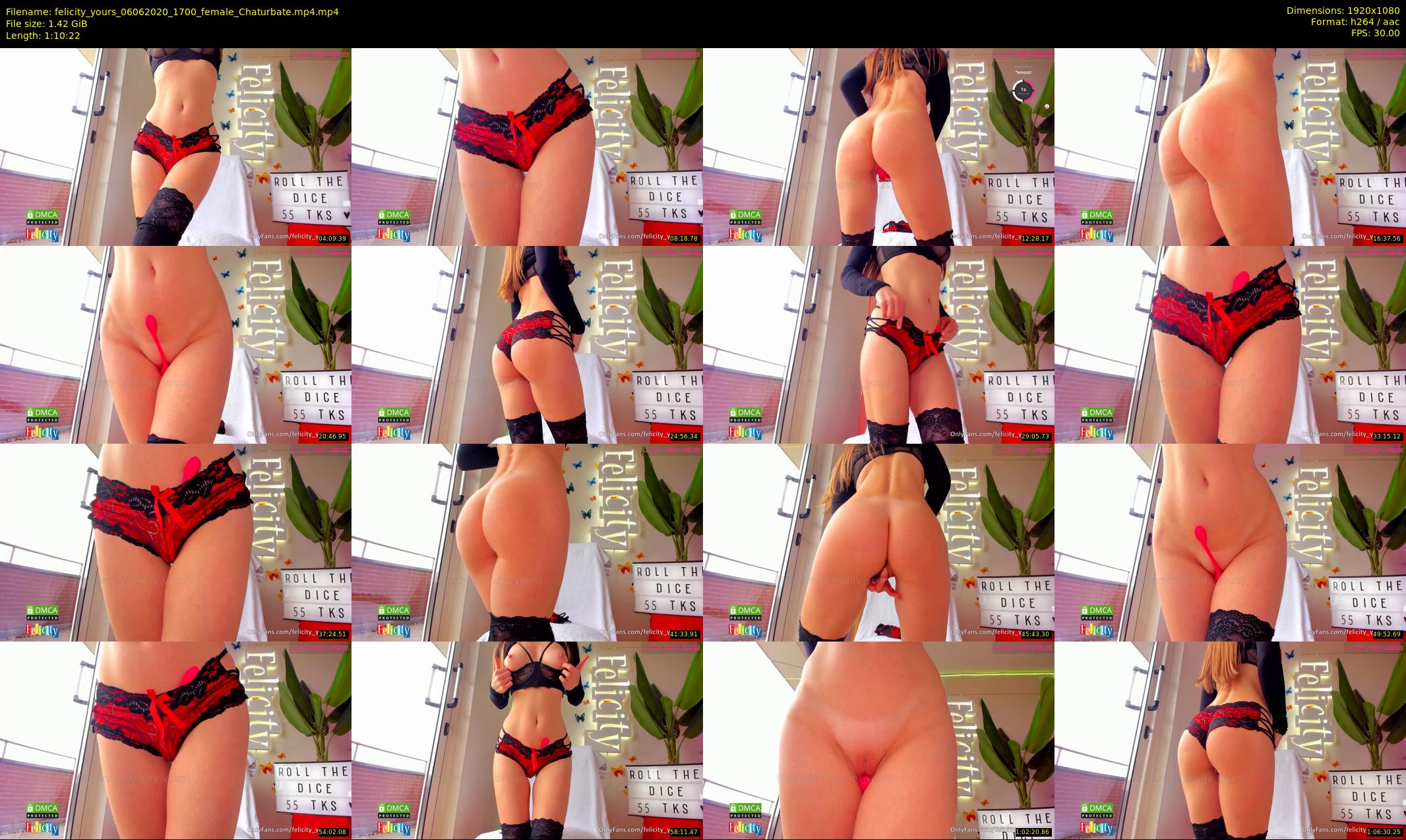 felicity_yours — 71 minute Chaturbate female cam show recording, 1080p, Jun 6, 2020
