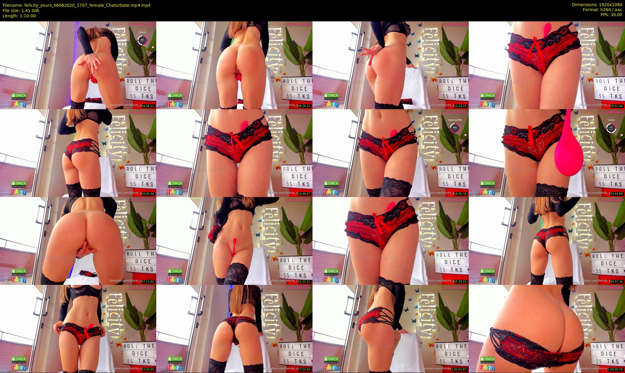 felicity_yours — 70 minute Chaturbate female cam show recording, 1080p, Jun 6, 2020