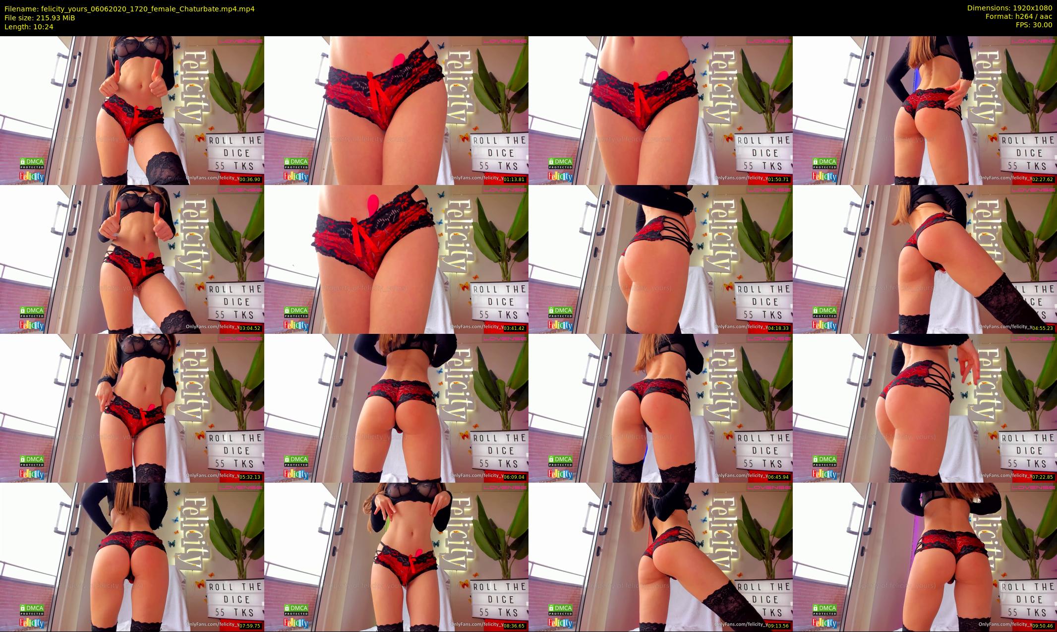 felicity_yours — 11 minute Chaturbate female cam show recording, 1080p, Jun 6, 2020