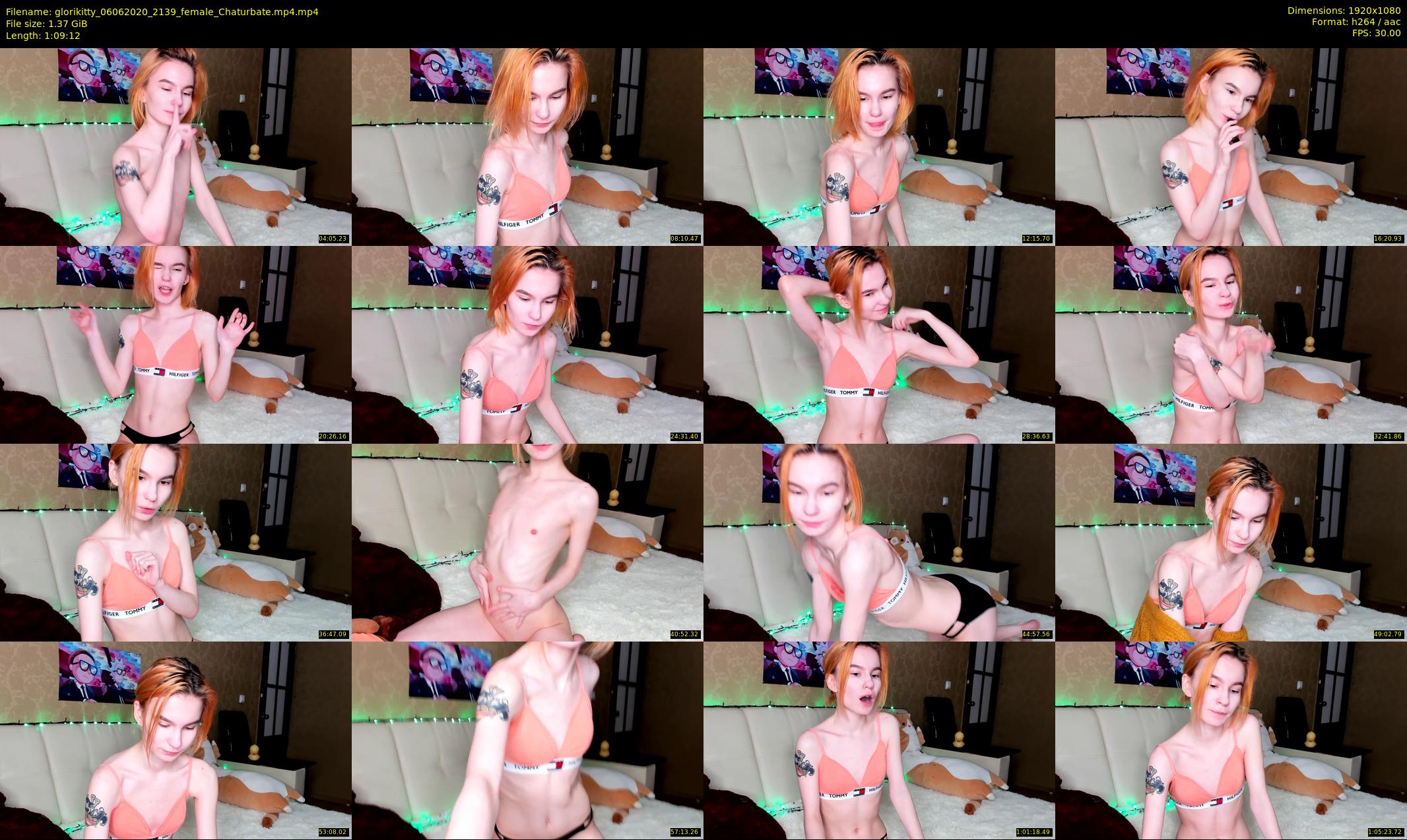 glorikitty — 70 minute Chaturbate female cam show recording, 1080p, Jun 6, 2020