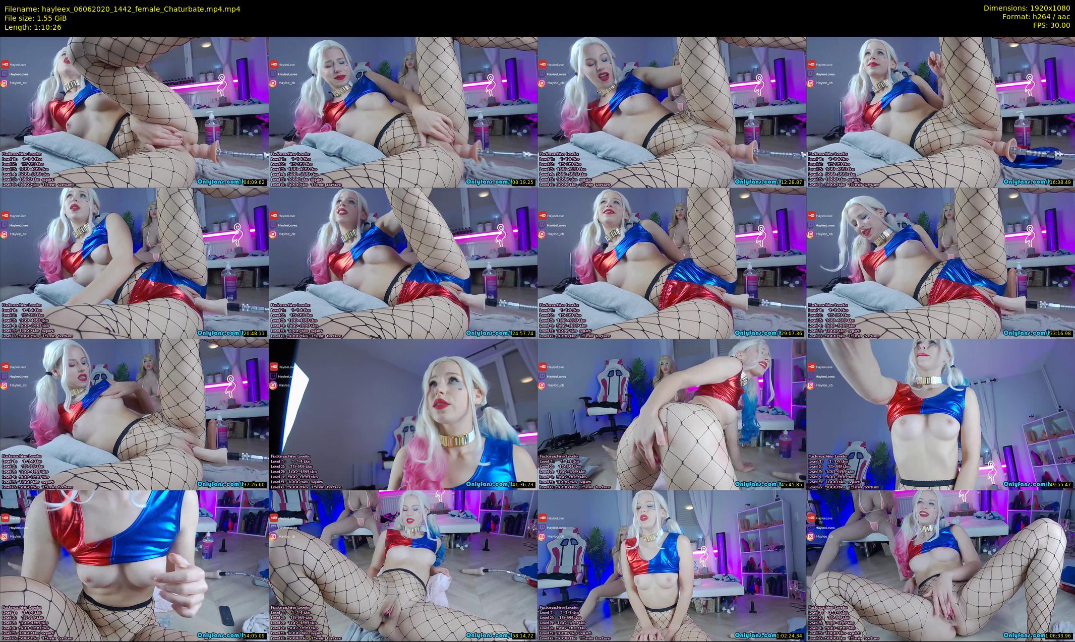 hayleex — 71 minute Chaturbate female cam show recording, 1080p, Jun 6, 2020