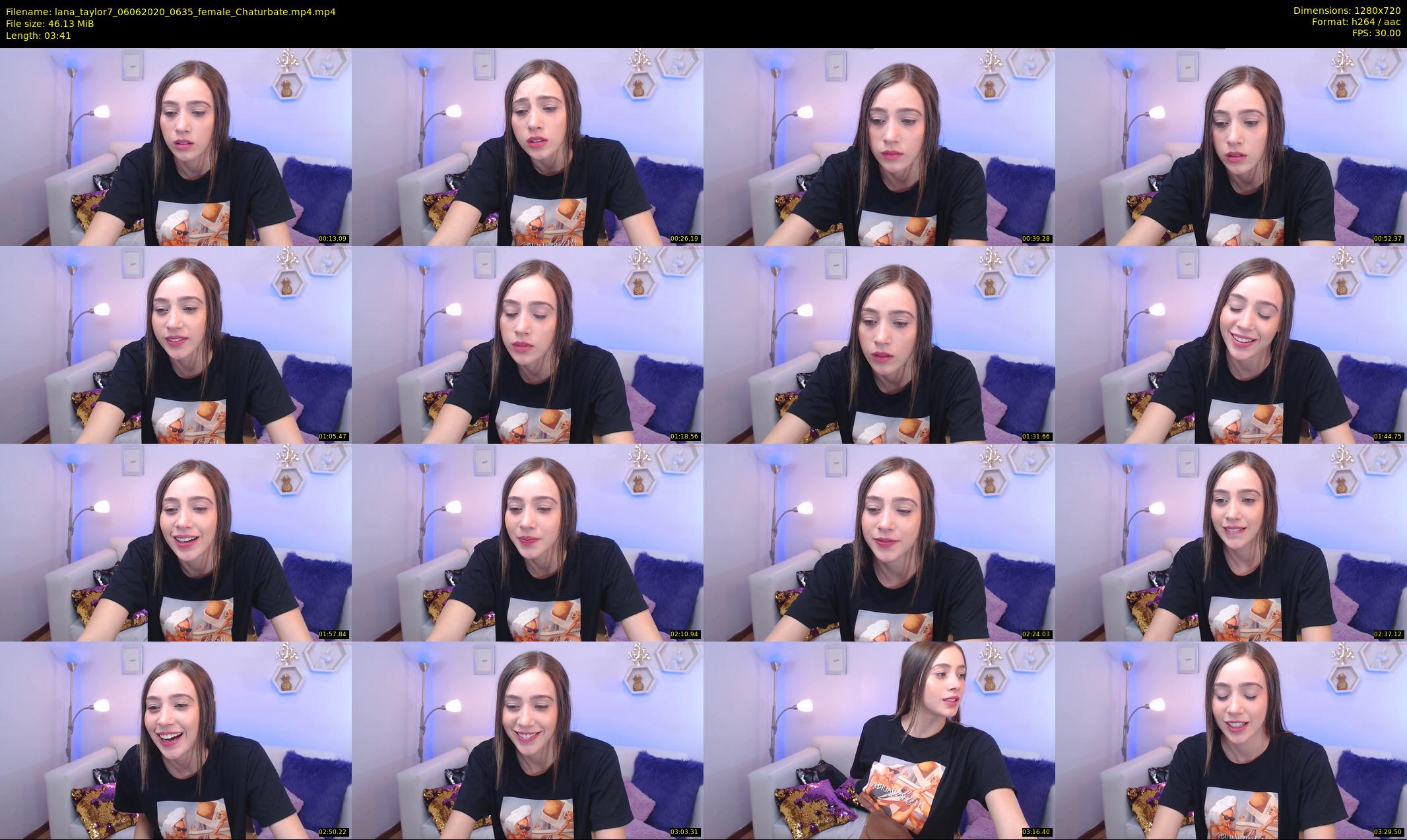 lana_taylor7 — 4 minute Chaturbate female cam show recording, 720p, Jun 6, 2020
