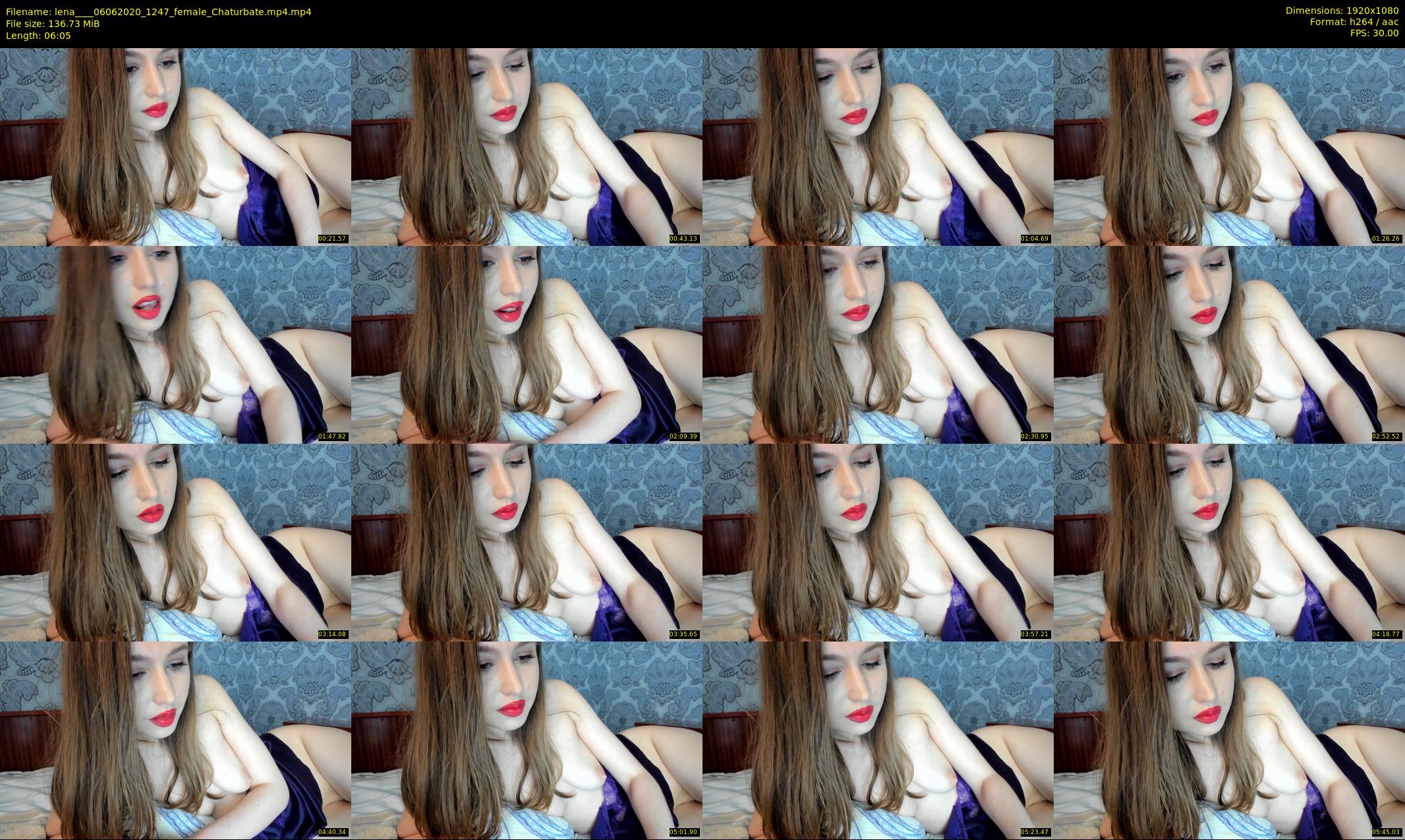 lena___ — 7 minute Chaturbate female cam show recording, 1080p, Jun 6, 2020