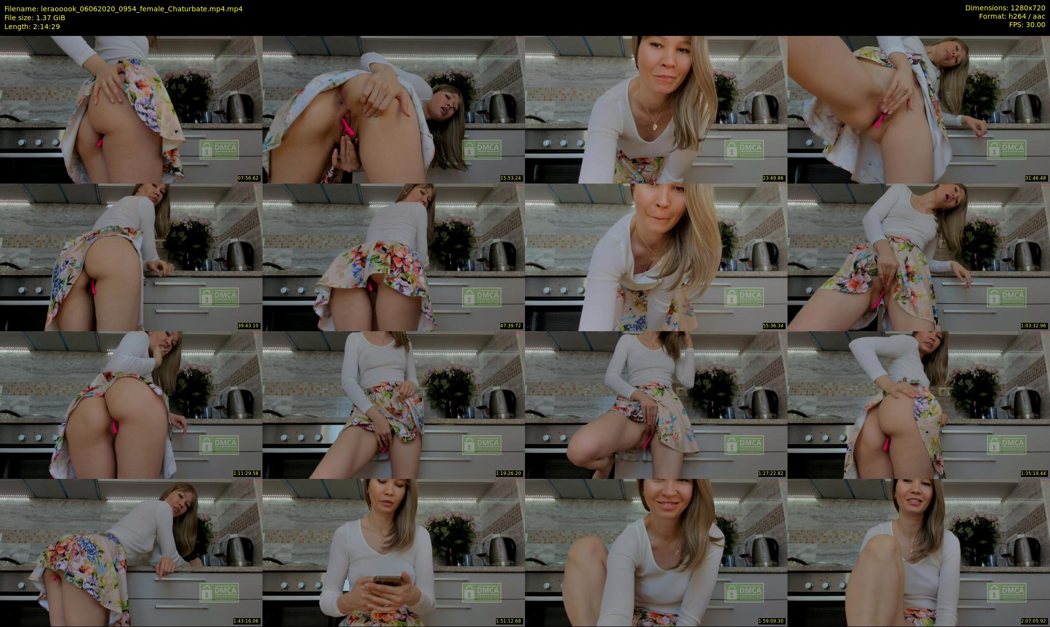 leraooook — 135 minute Chaturbate female cam show recording, 720p, Jun 6, 2020