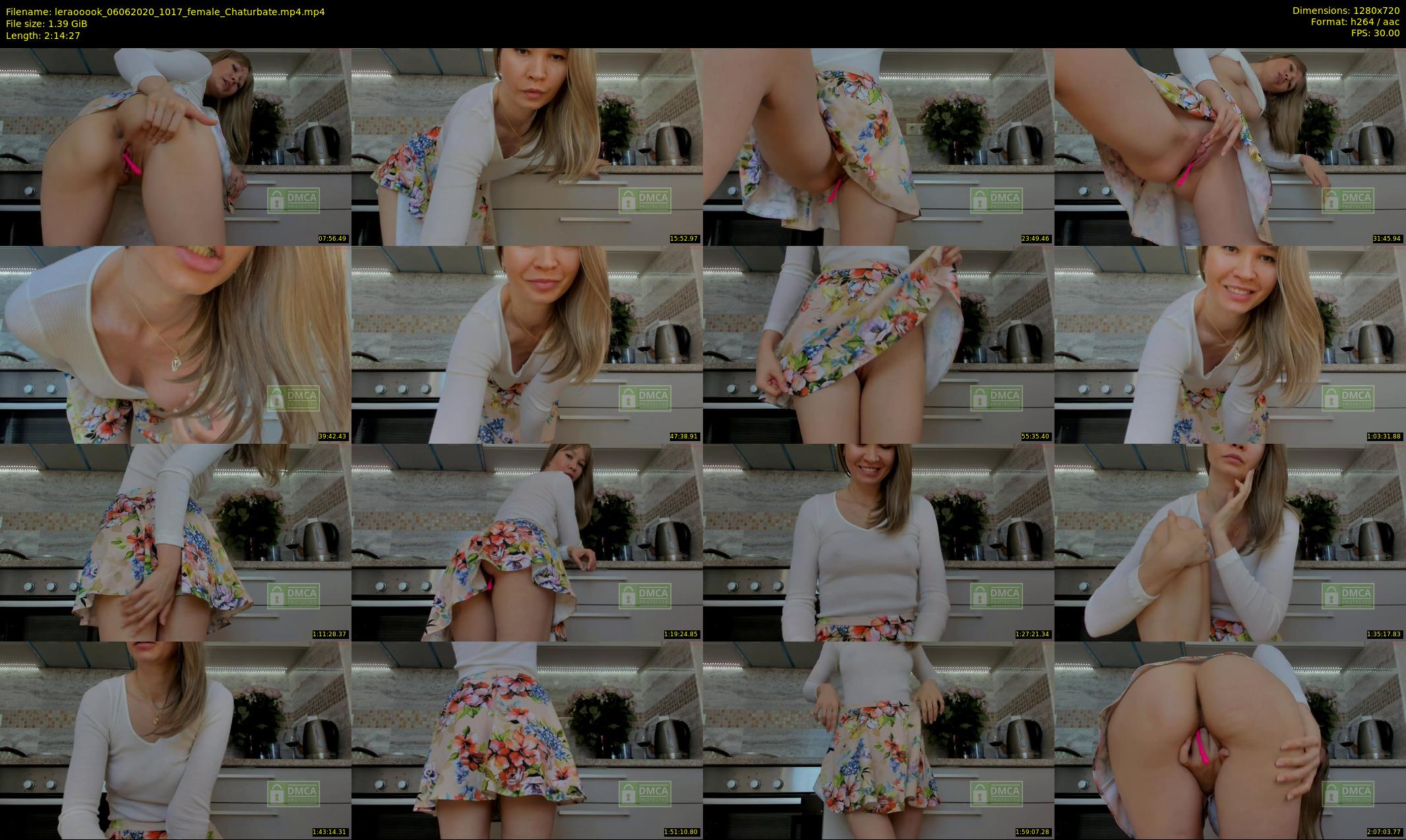 leraooook — 135 minute Chaturbate female cam show recording, 720p, Jun 6, 2020